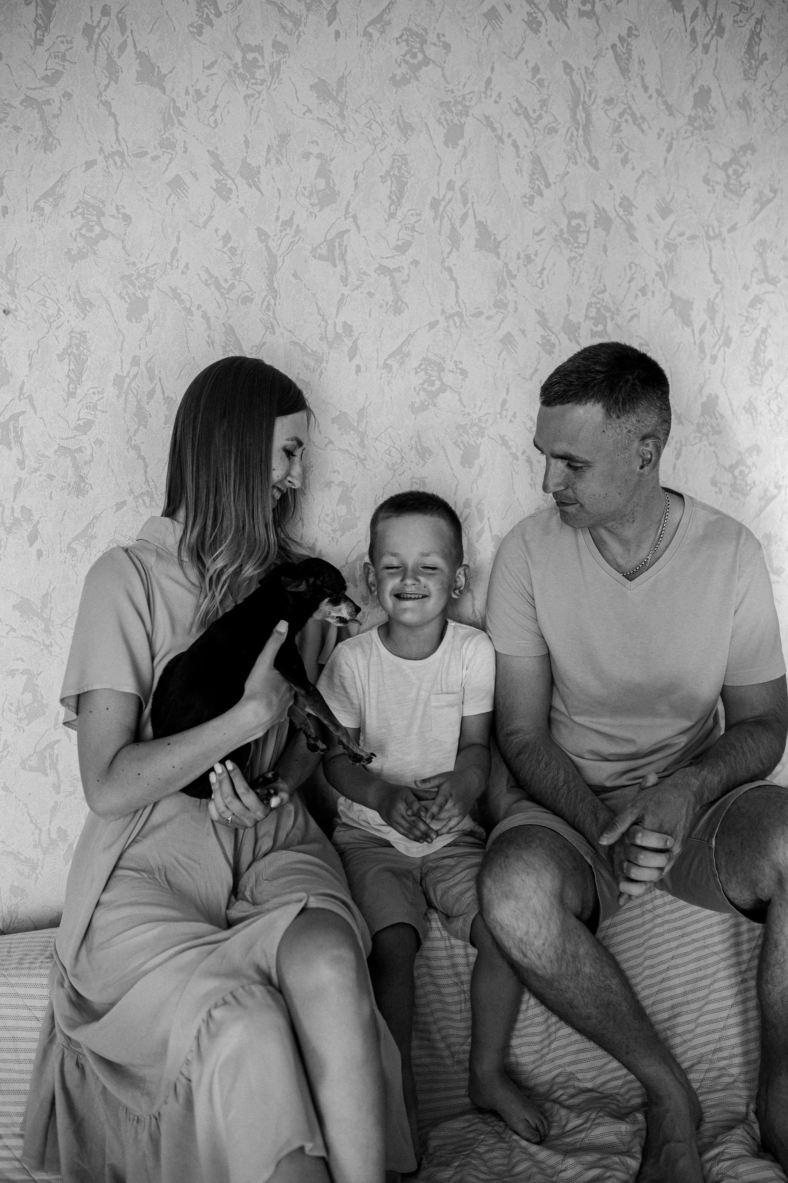 Нина, Леша и Вова | домашняя. Фотограф в Санкт-Петербурге Анастасия Комолова