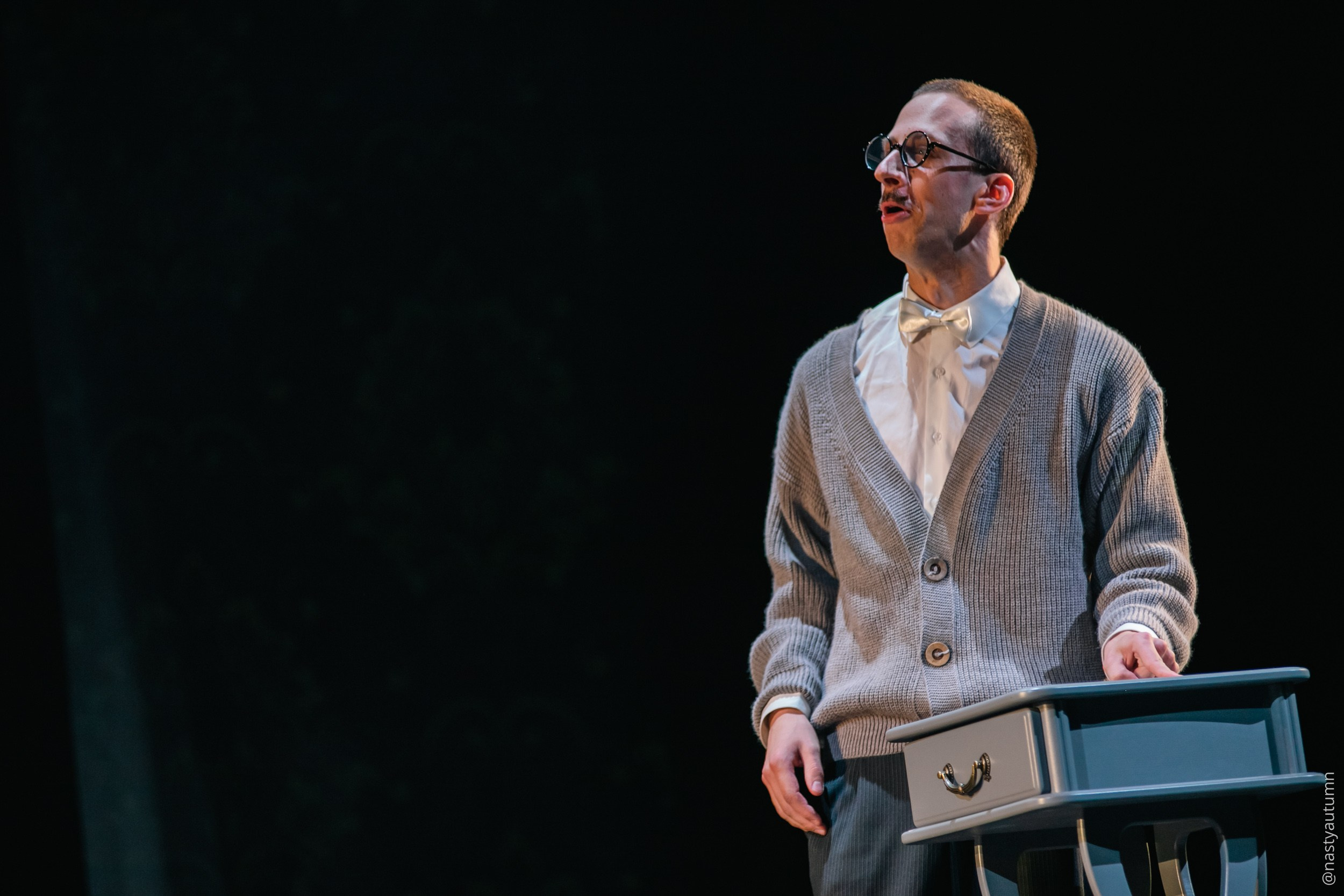 Генеральный прогон «Маяковский. Я сам.». Репортажный и концертный фотограф в Москве Анастасия Осень