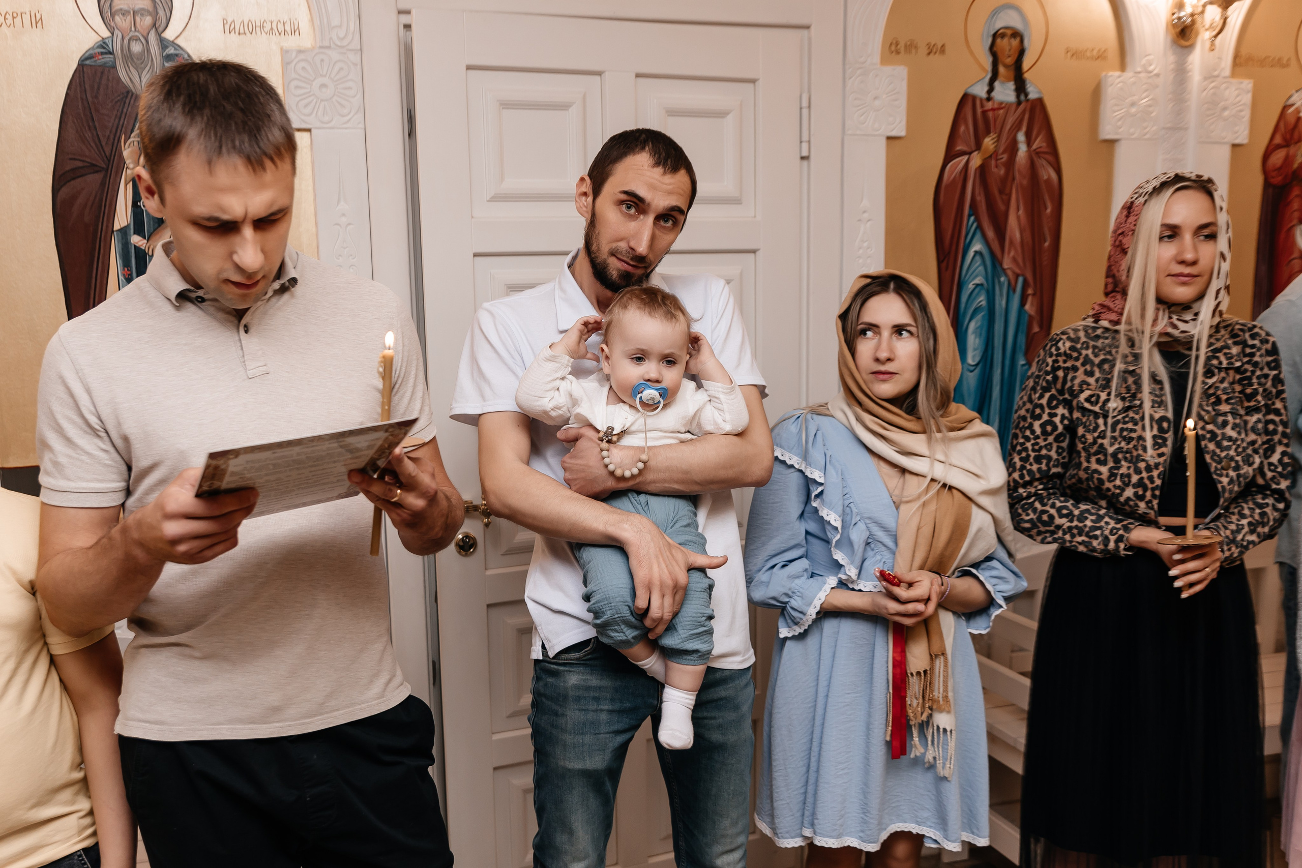 Крещение Влада. Семейный фотограф Минск Усова Ольга