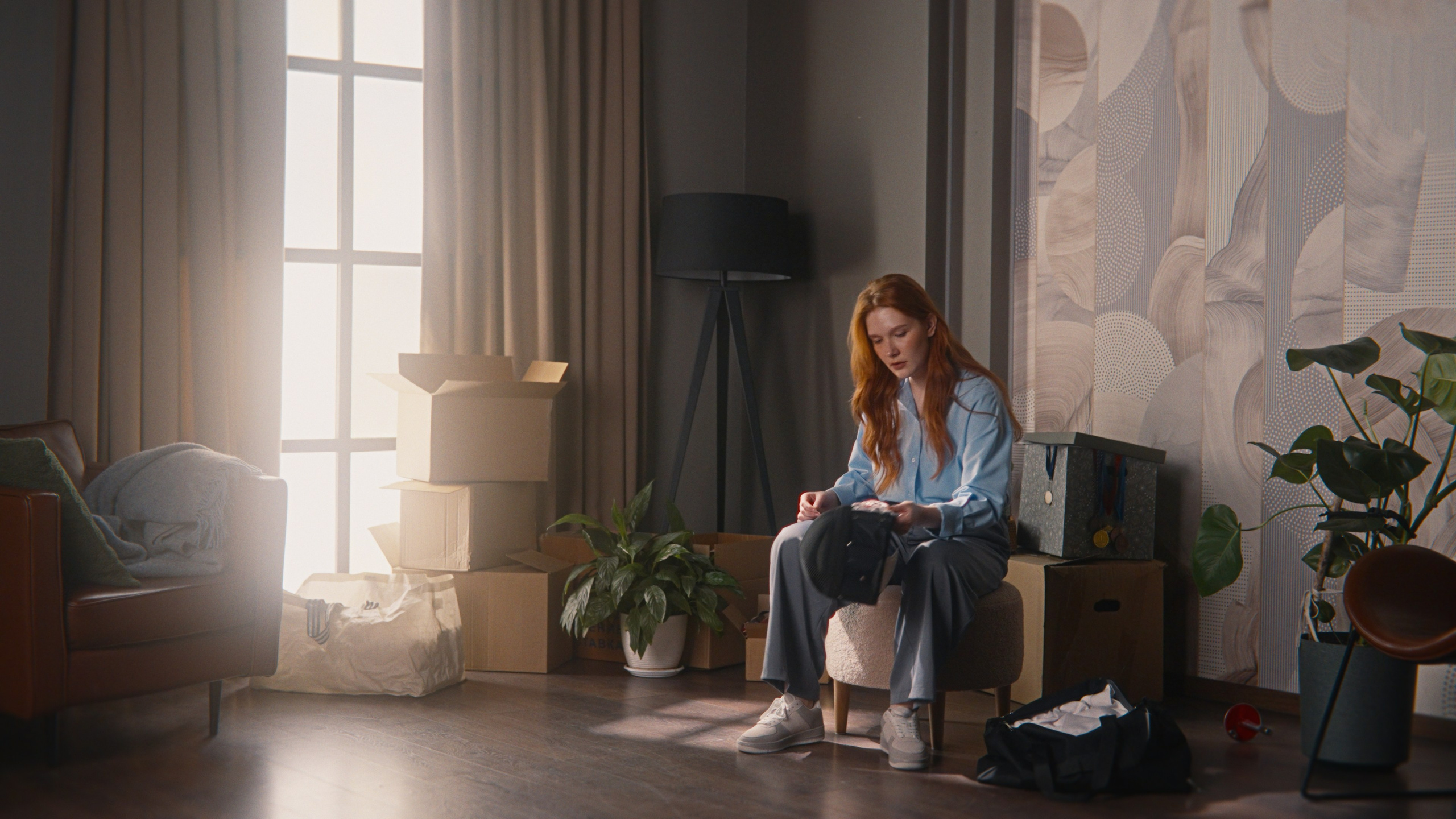 Беги (music video). Colorist Ivan Serzhanov