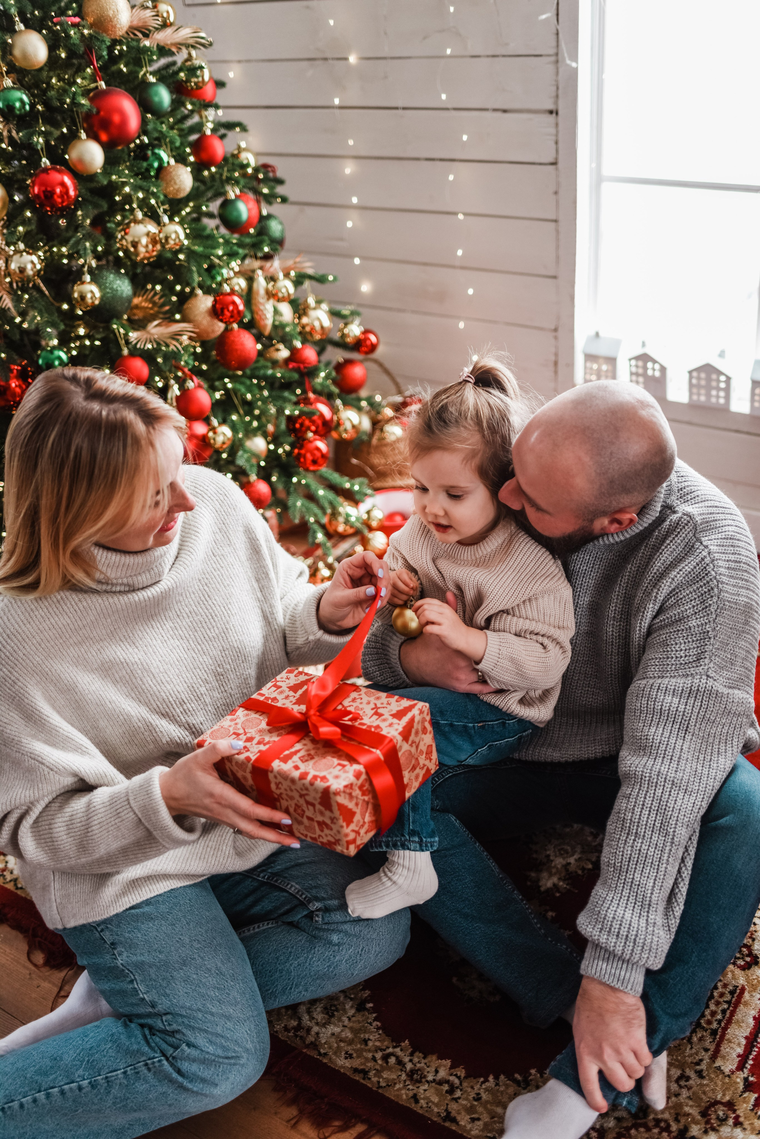 Семейная новогодняя. Семейный и детский фотограф во Фрязино, Ивантеевке и Щелково Матвеева