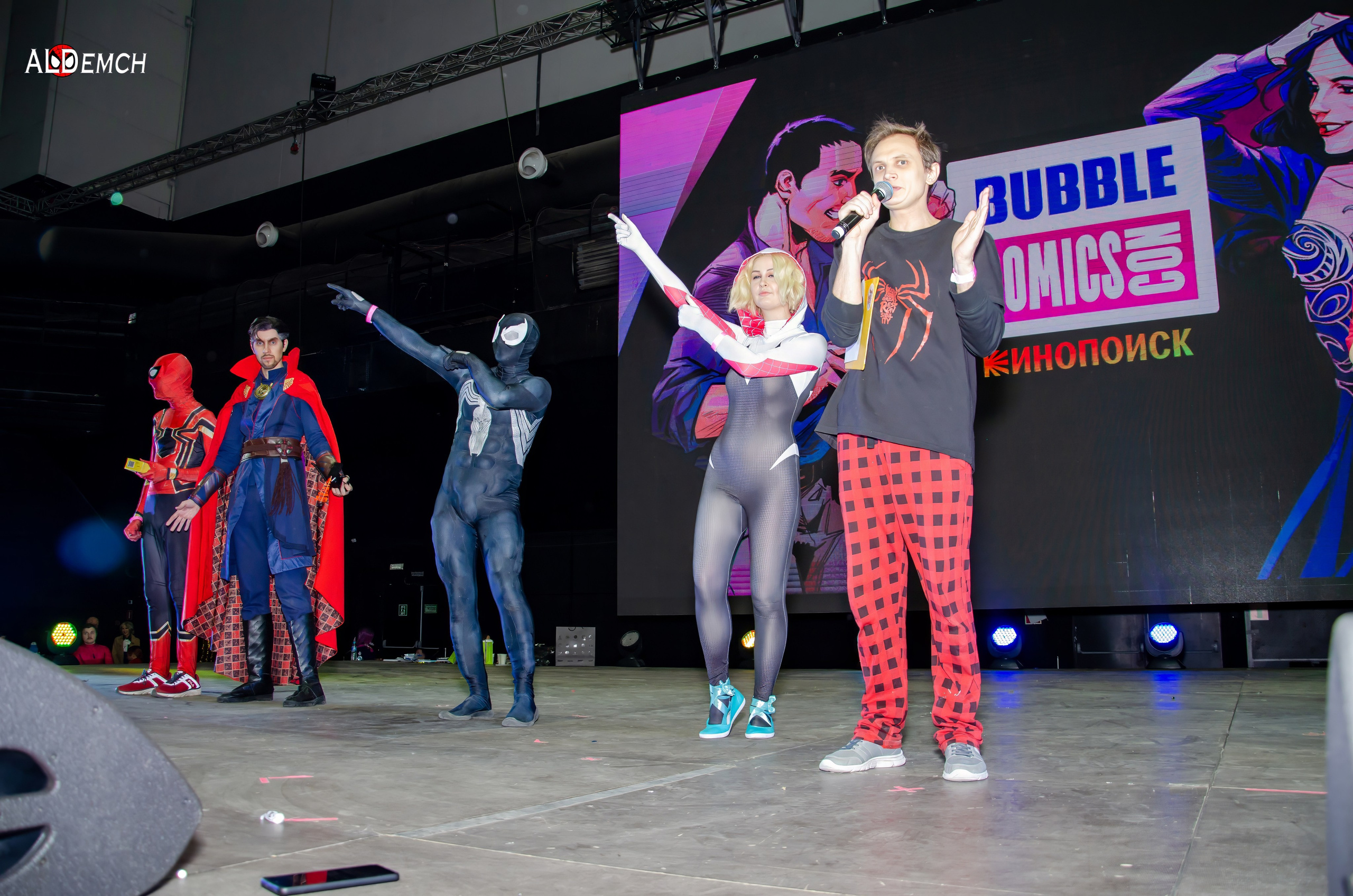 Bubble Comics Con фестиваль в Москве фотографии