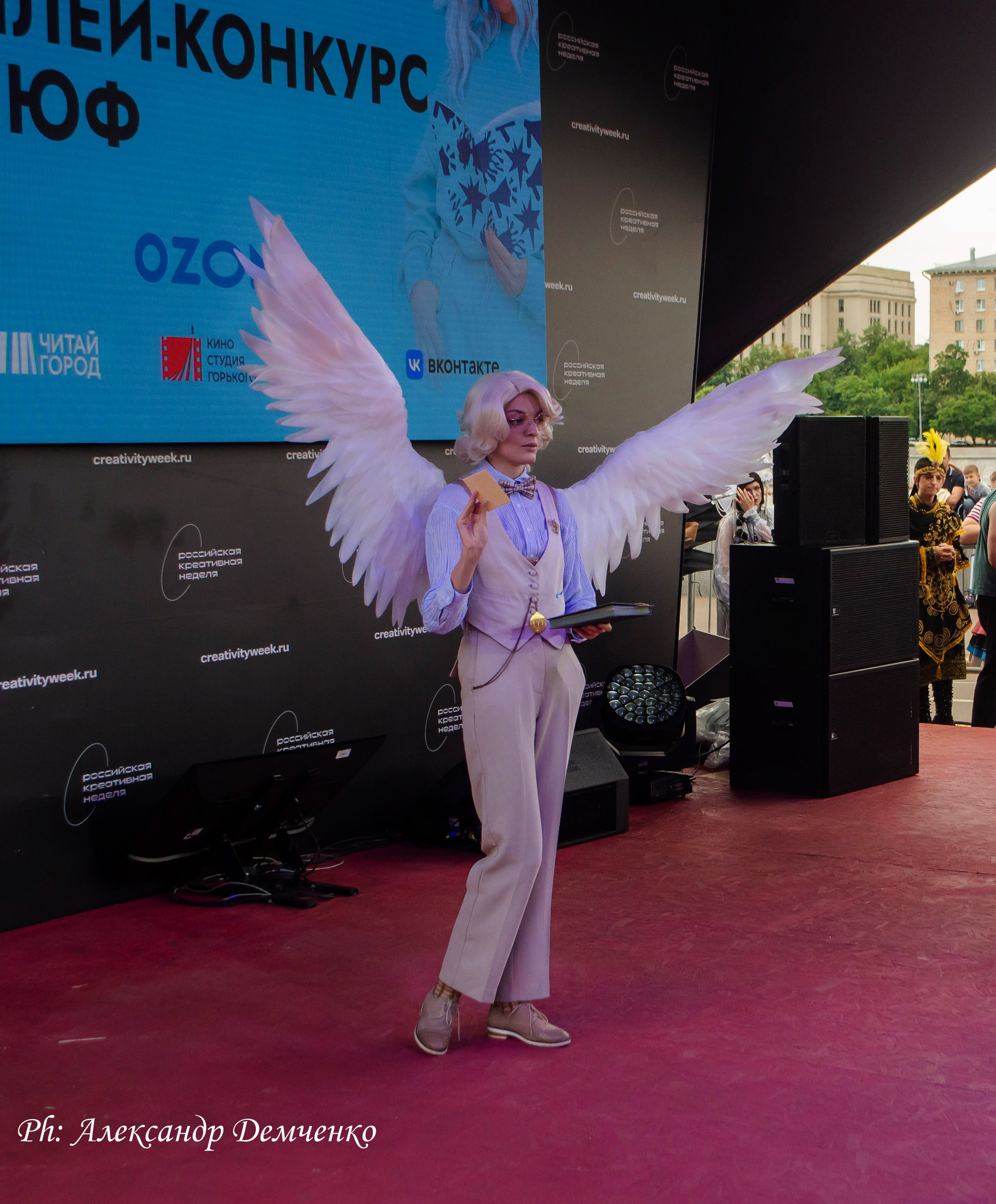 Фотосессия в Парке Горького на Лидеры молодого контента