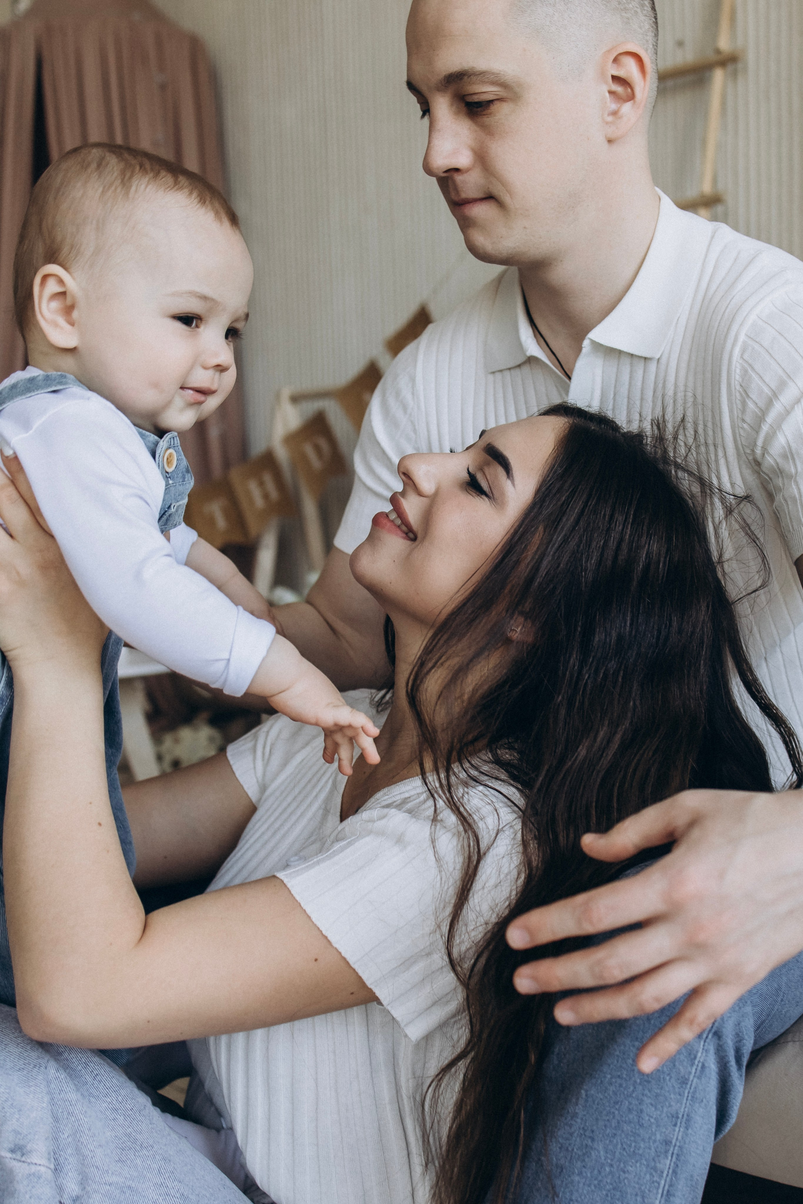 Фотосессия на годик. Ньюборн фотограф в Москве Чернова Анна — профессиональные фотосессии новорожденных в Москве на дому