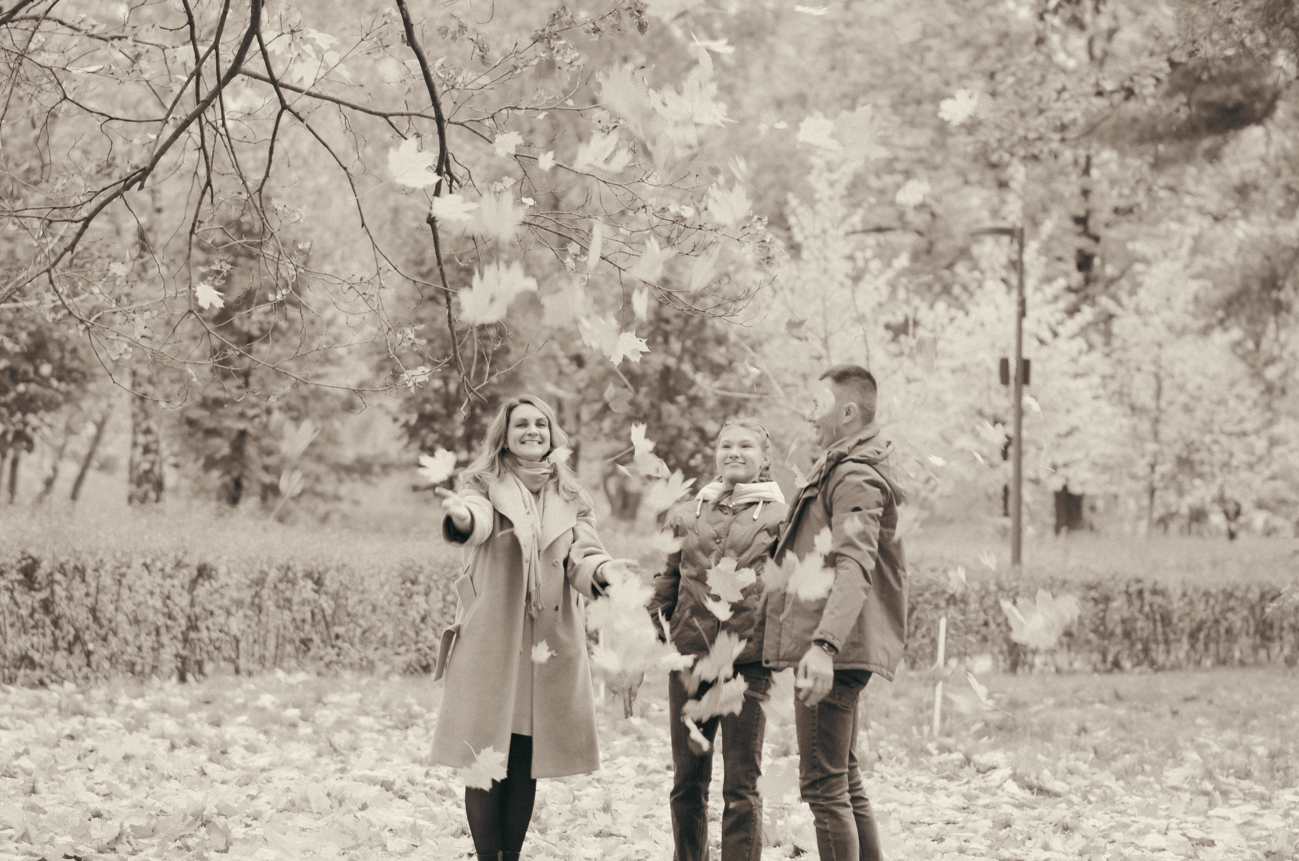 Осенняя Love story. Семейный фотограф г. Москва