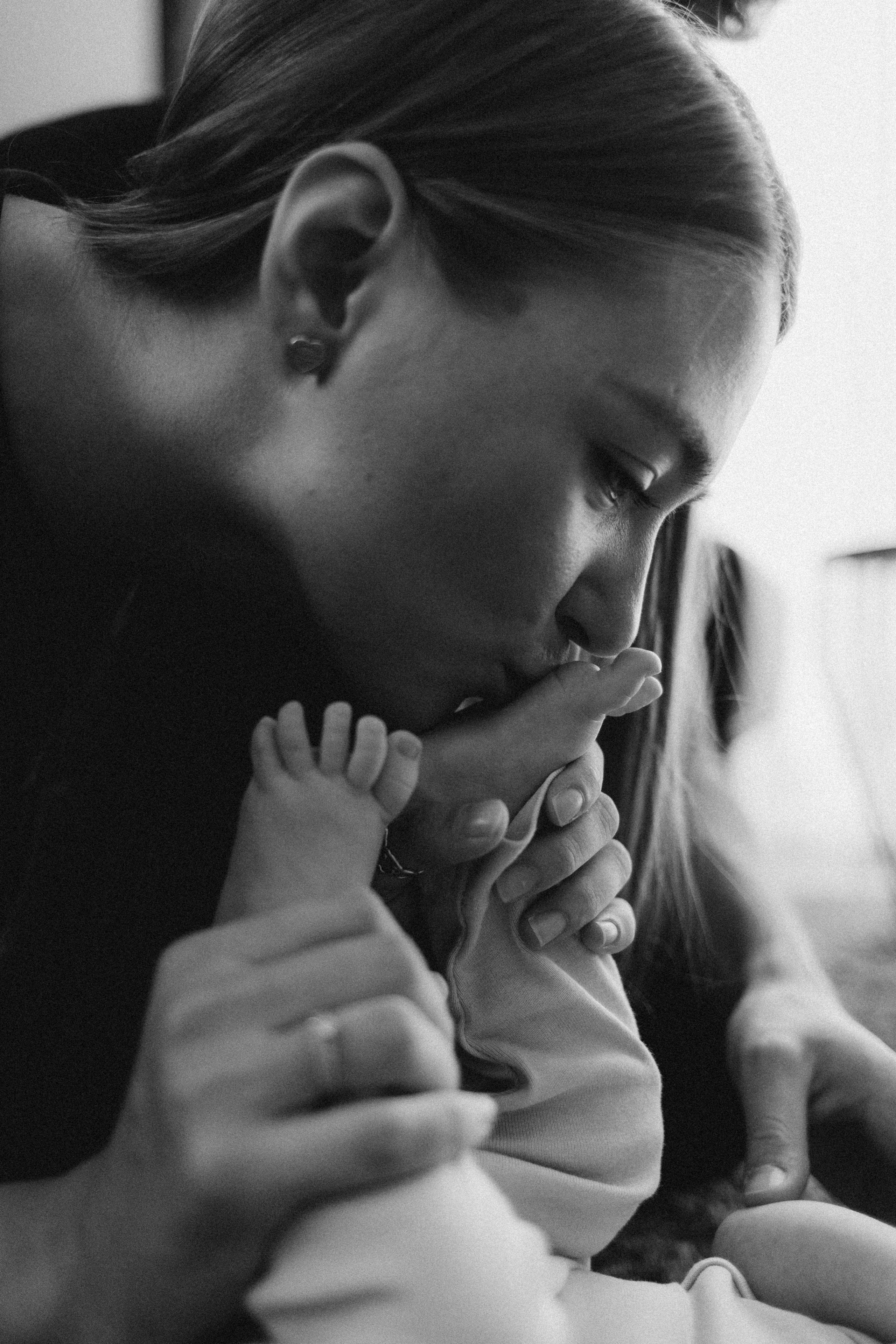 Малышка Полина. Анастасия Кацуба. Фотограф материнства и семейный фотограф. Валенсия