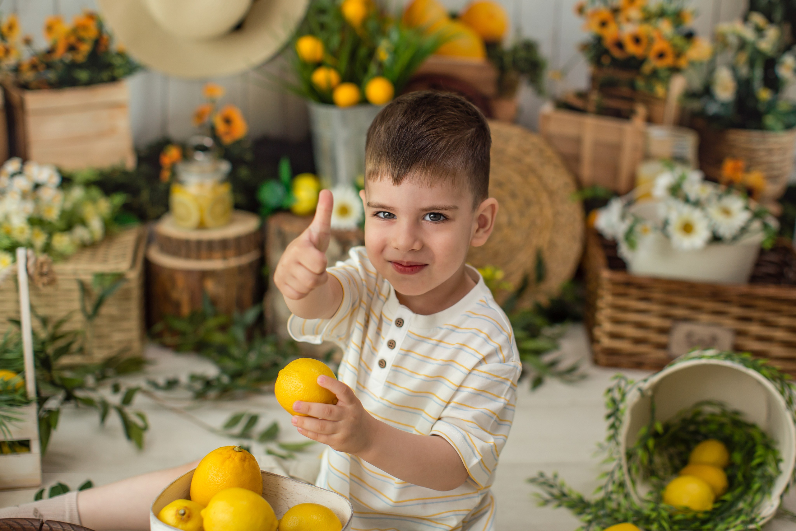 Фотодень «Лимончики» от 6 месяцев до 4 лет» 5.07.26 запись идёт. Детский семейный фотограф на первый годик город Новосибирск Дымова Светлана пакеты всё включено 1-3 года