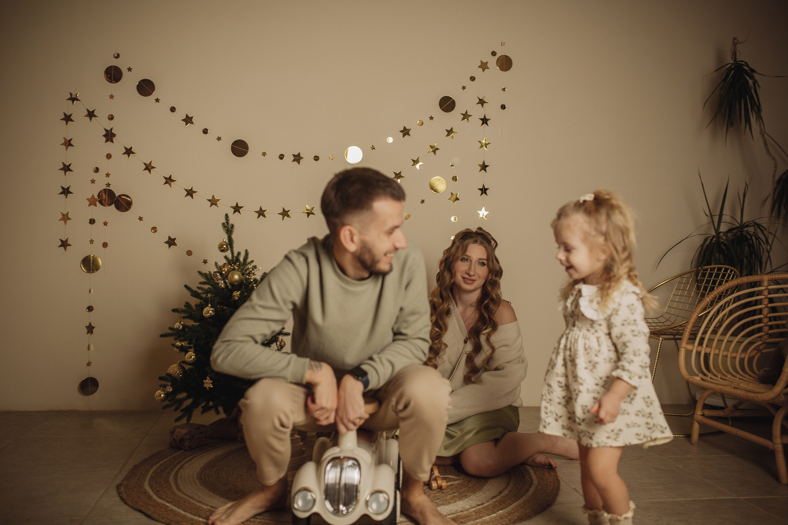 Дима, Настя и Мия. Семейный и свадебный фотограф в Саратове Катерина Оленская