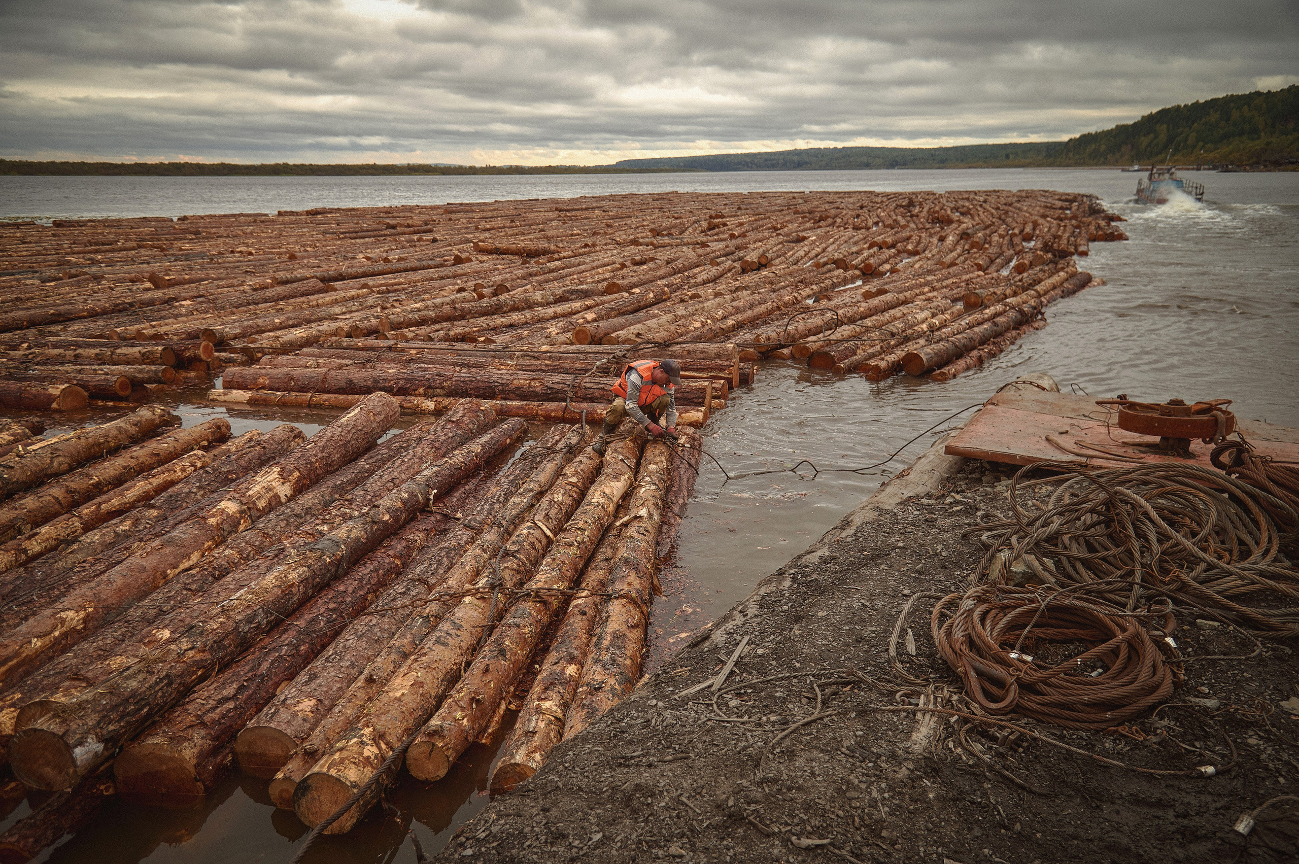 Лесозаготовка г. Мотыгино. Фотограф Яковлев Роман — Красноярск