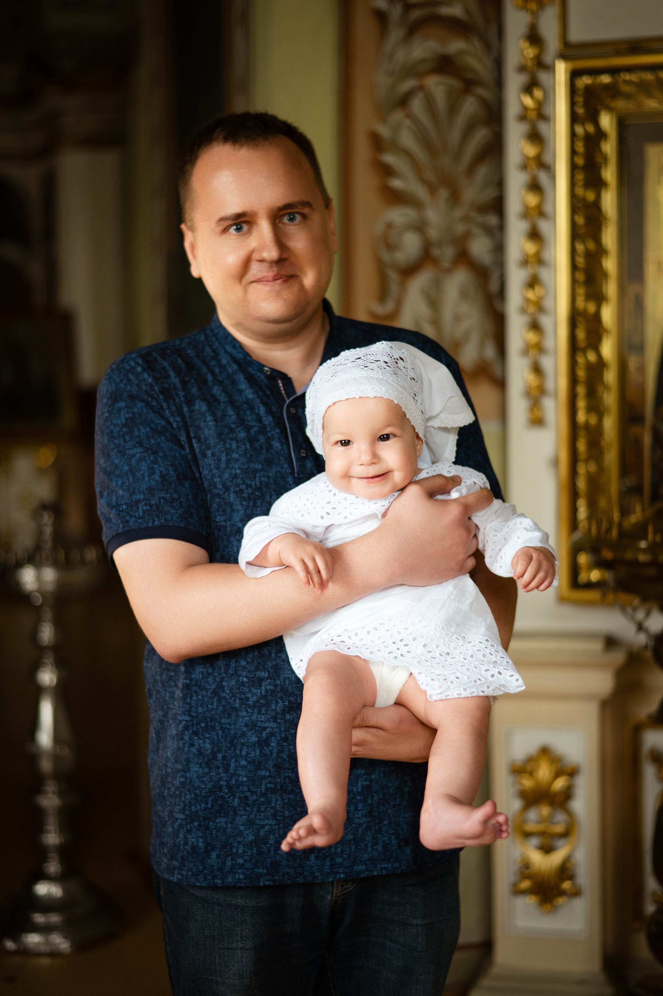 Крещение Василисы. Фотограф Юлия Дубровская | Тула — свадьбы, семьи, детские съёмки