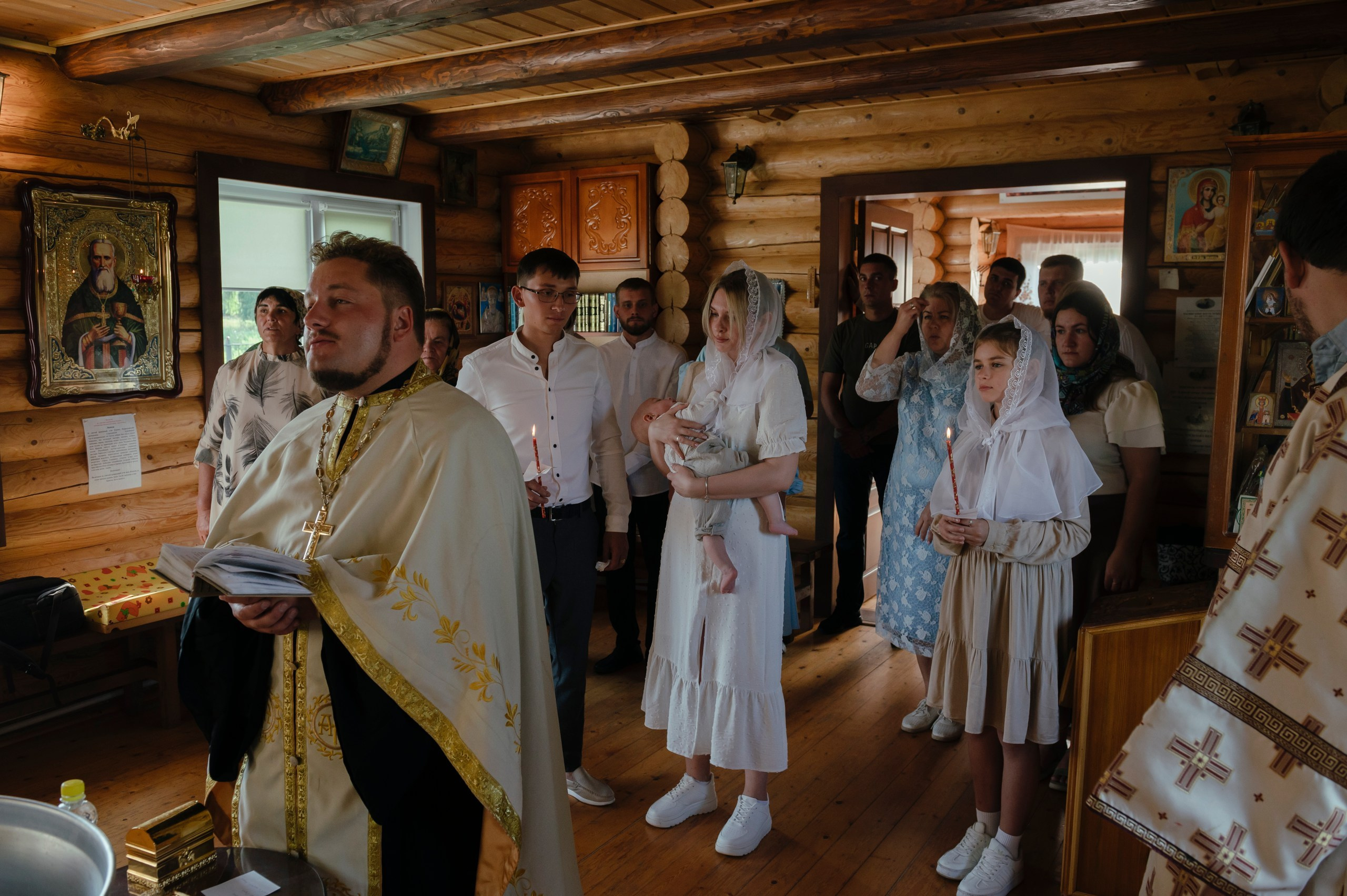 Таинство Крещения. Фотограф Дарья Семина