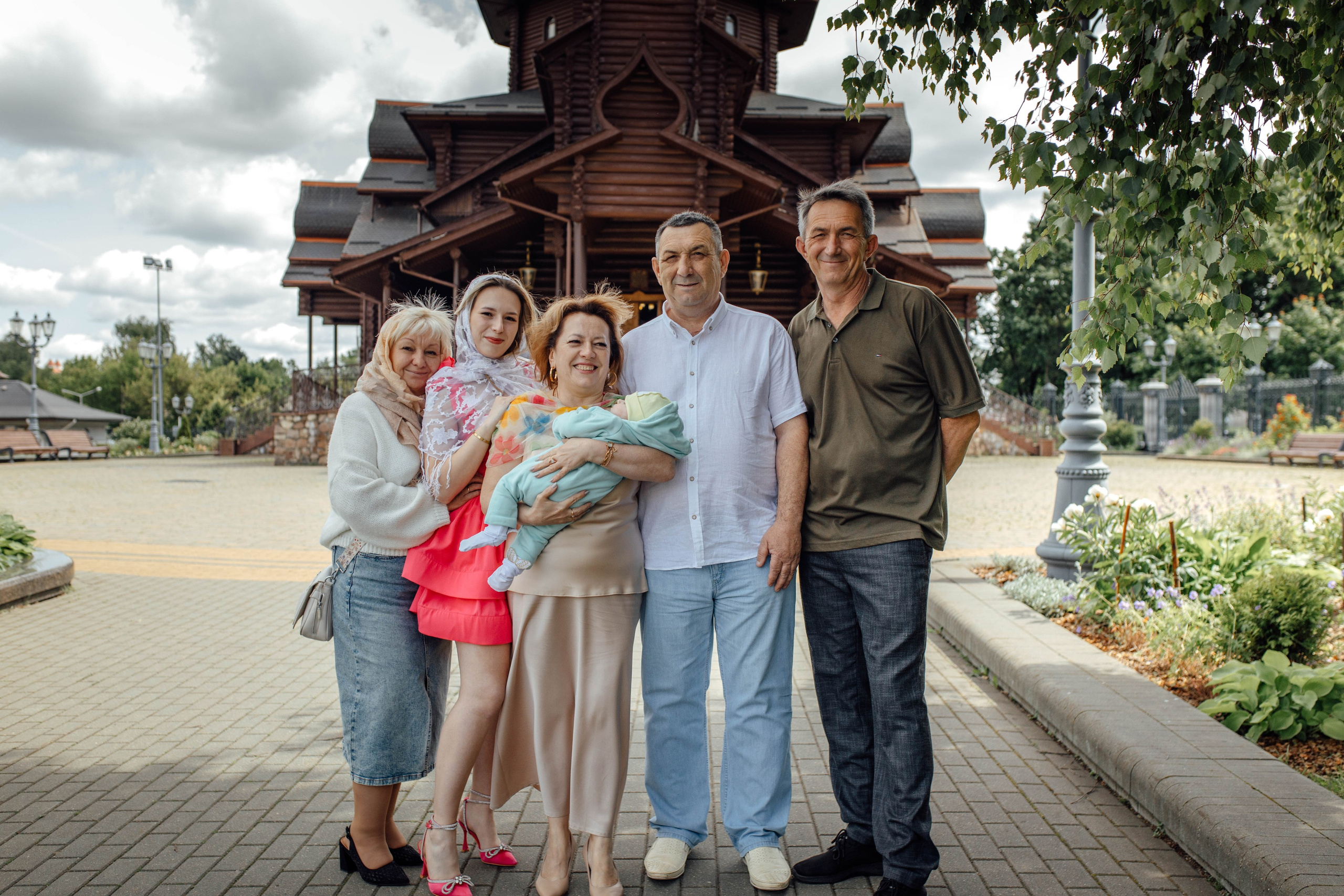 Крещение Михаила, храм Святой Троицы, июнь 2025