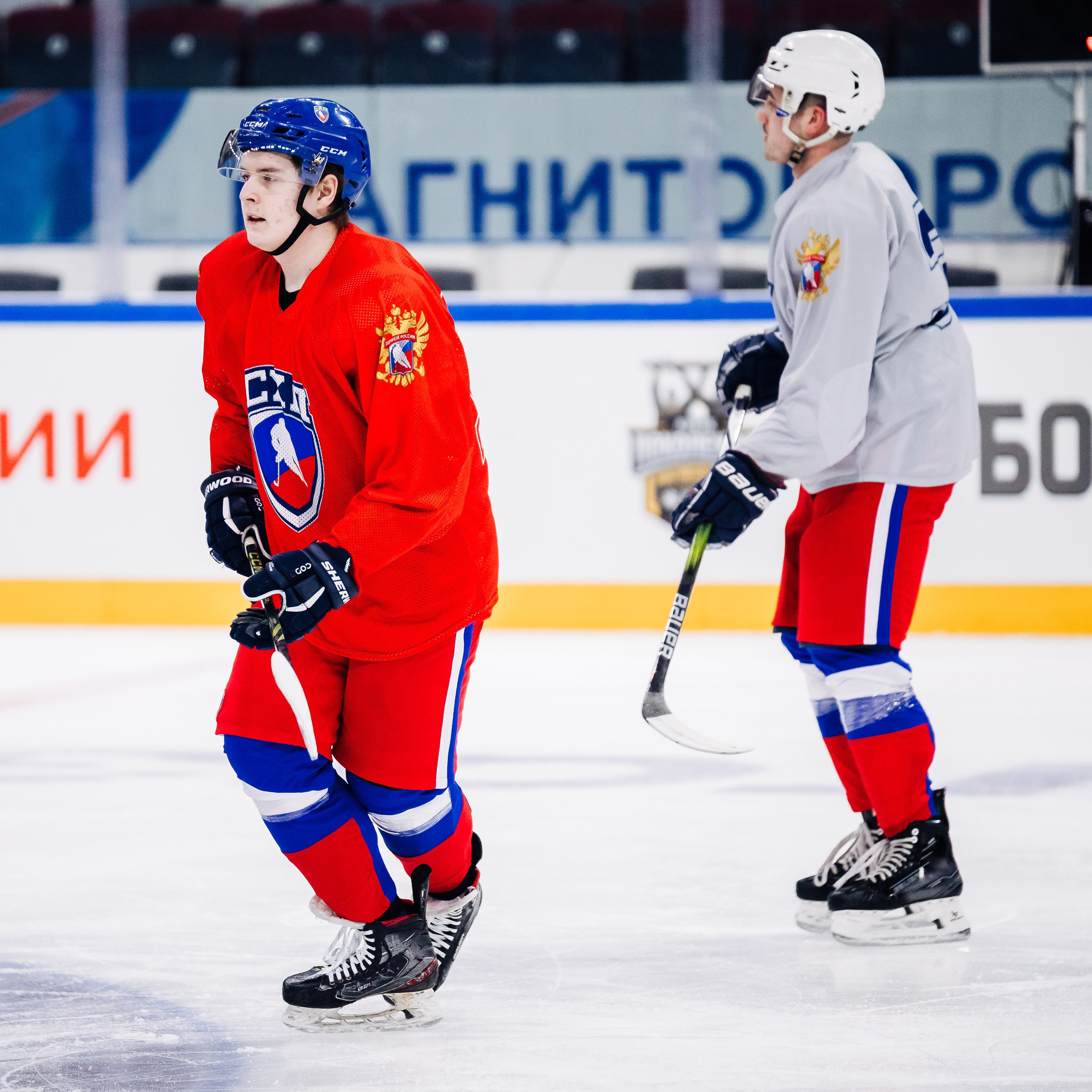 Тренировка сборной СХЛ // 14.02.25. Денис Прохоров Фотограф в г. Магнитогорск