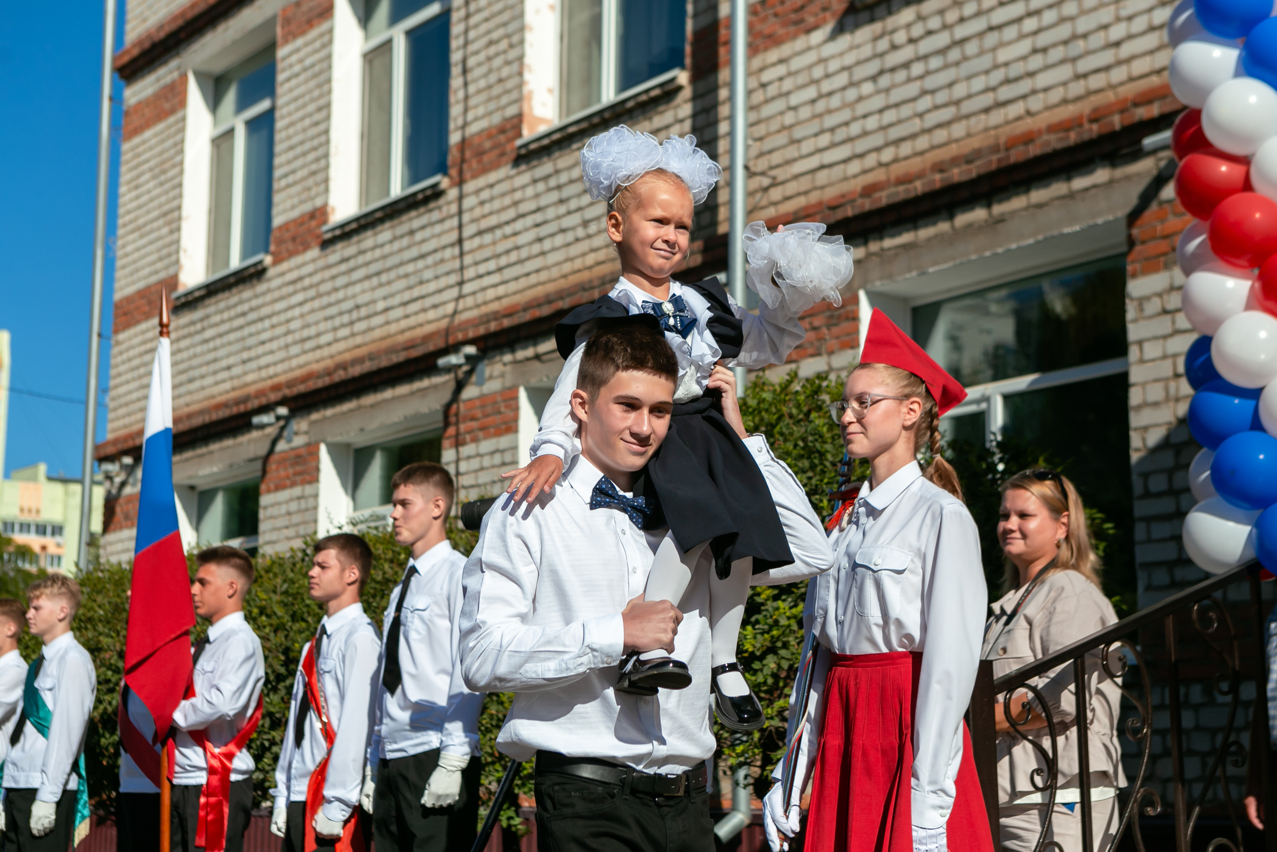Школьники. Фотограф Евгения Лондкевич