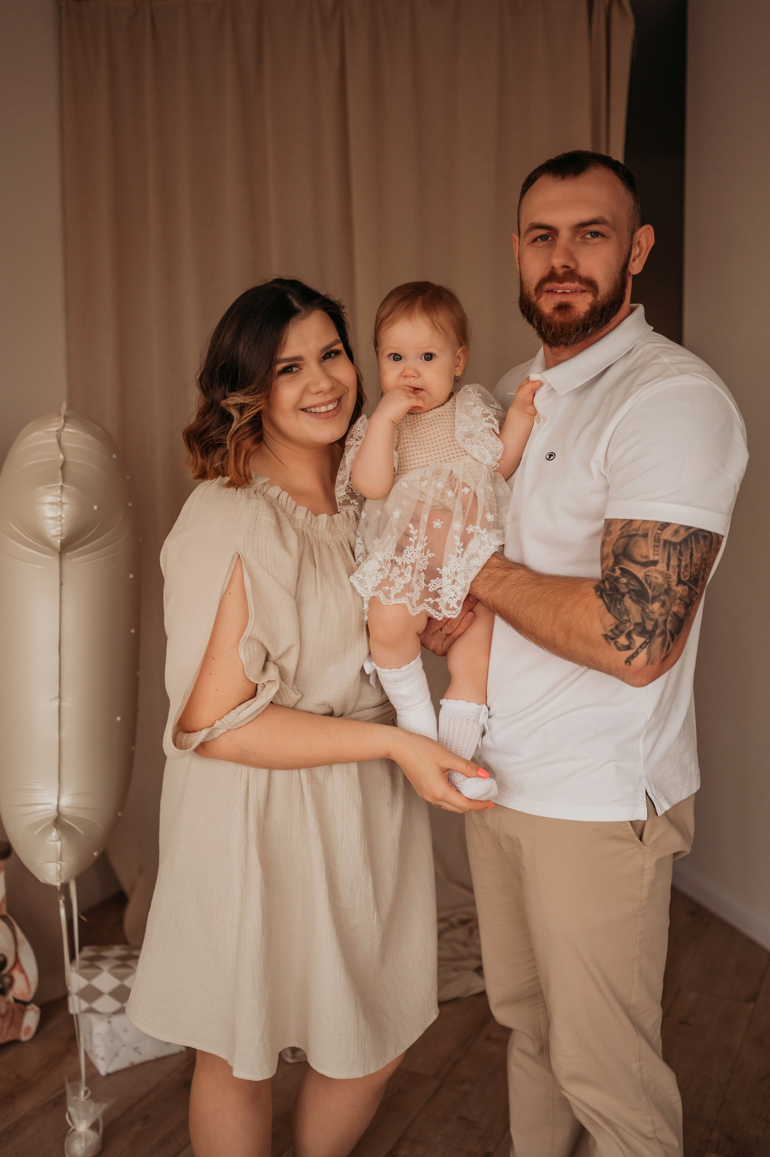 Годик Еве. Дьяконова Валерия семейный и детский фотограф в Санкт-Петербурге