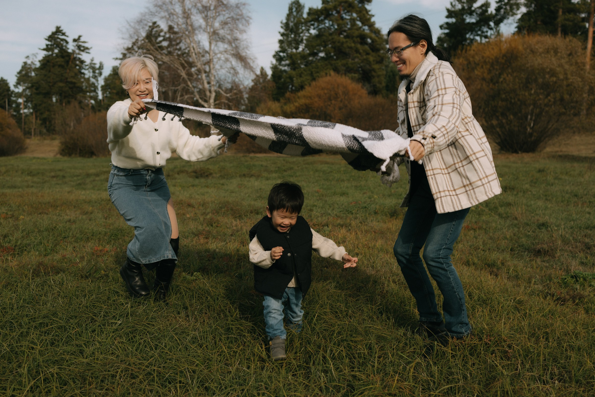Семья Романа и Арюны. Фотограф Улан-Удэ