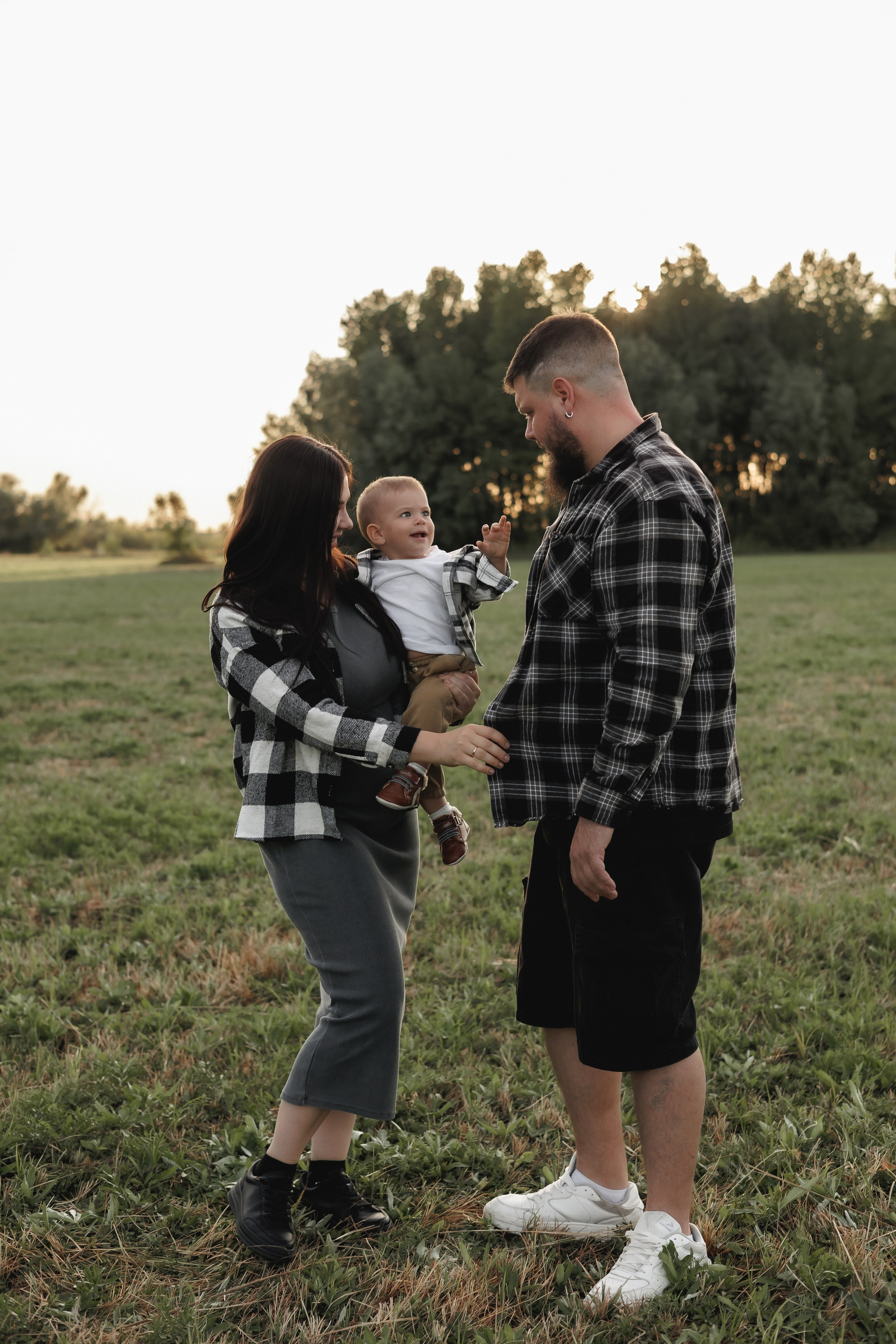 Яна, Игорь и Никитка. Фотограф в Волгограде — Александра Искандерова