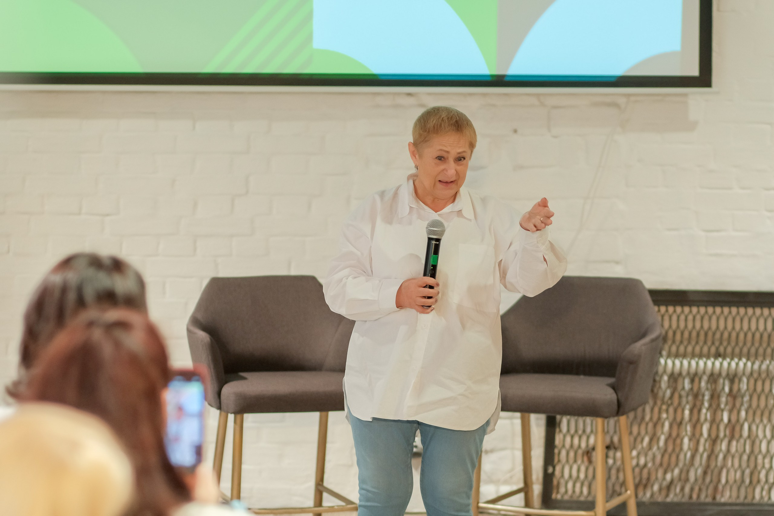 Фоторепортаж | Открытый диалог с Кутушовым М.В. Любовь Потапова