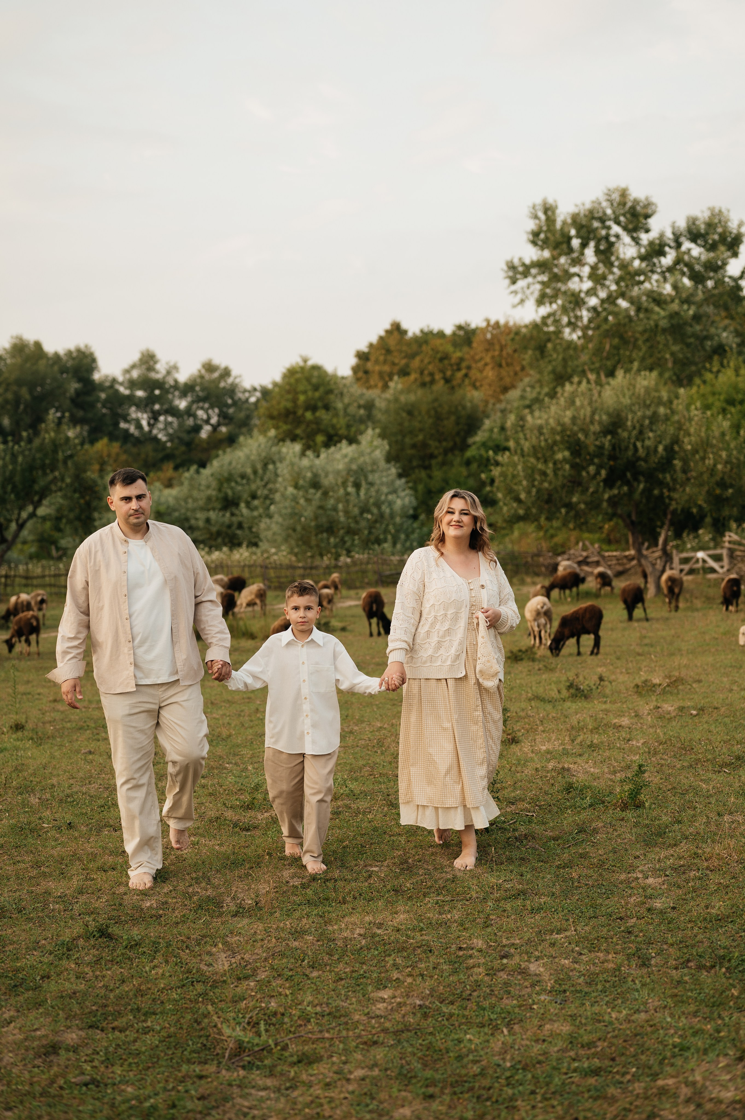 Семейная фотосессия на ферме. Свадебный и семейный фотограф в Краснодаре Алина Мельник