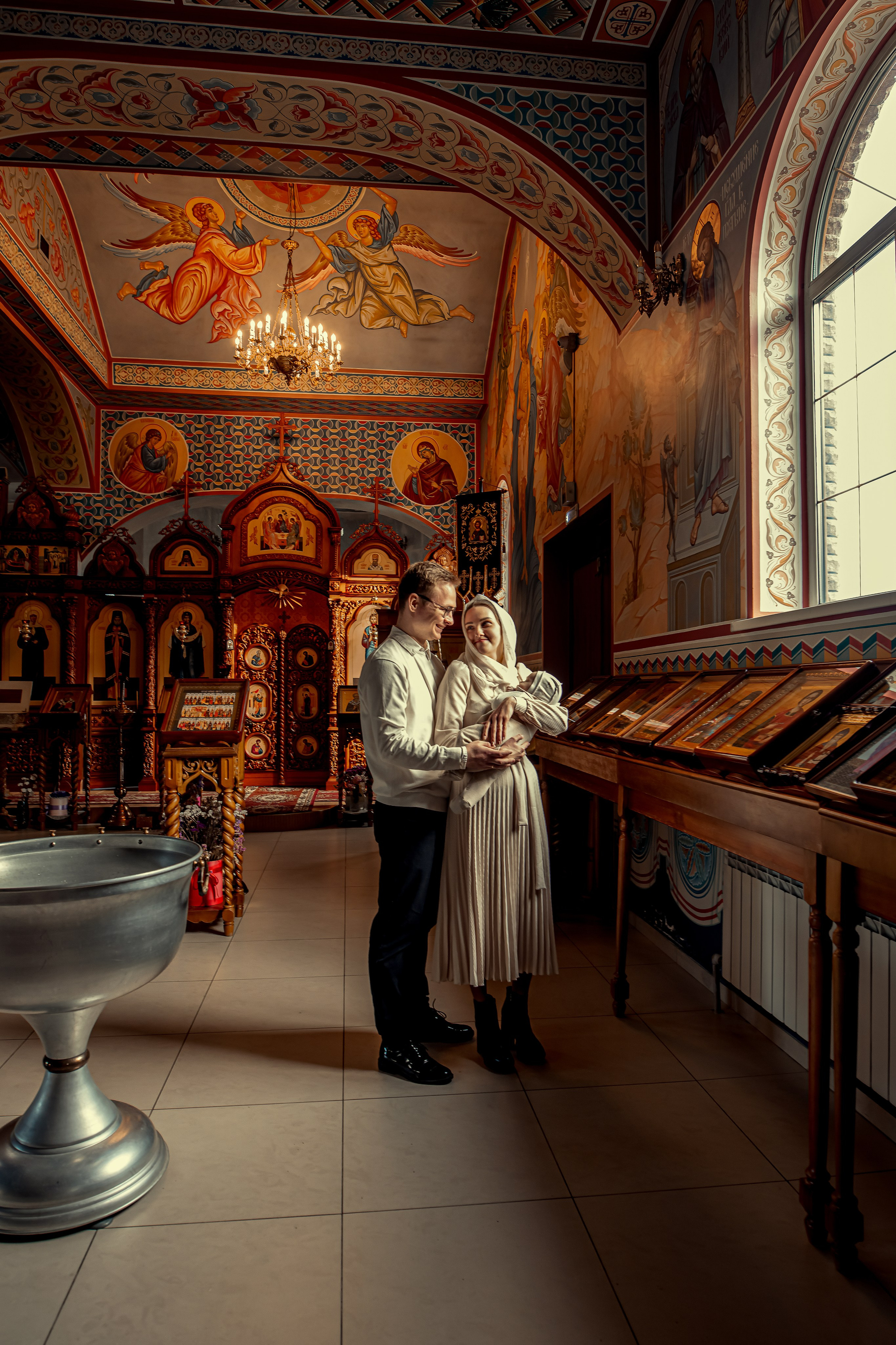 Таинство Крещения Ивана. Фотограф Таинств Крещения и Венчания в г. Курске