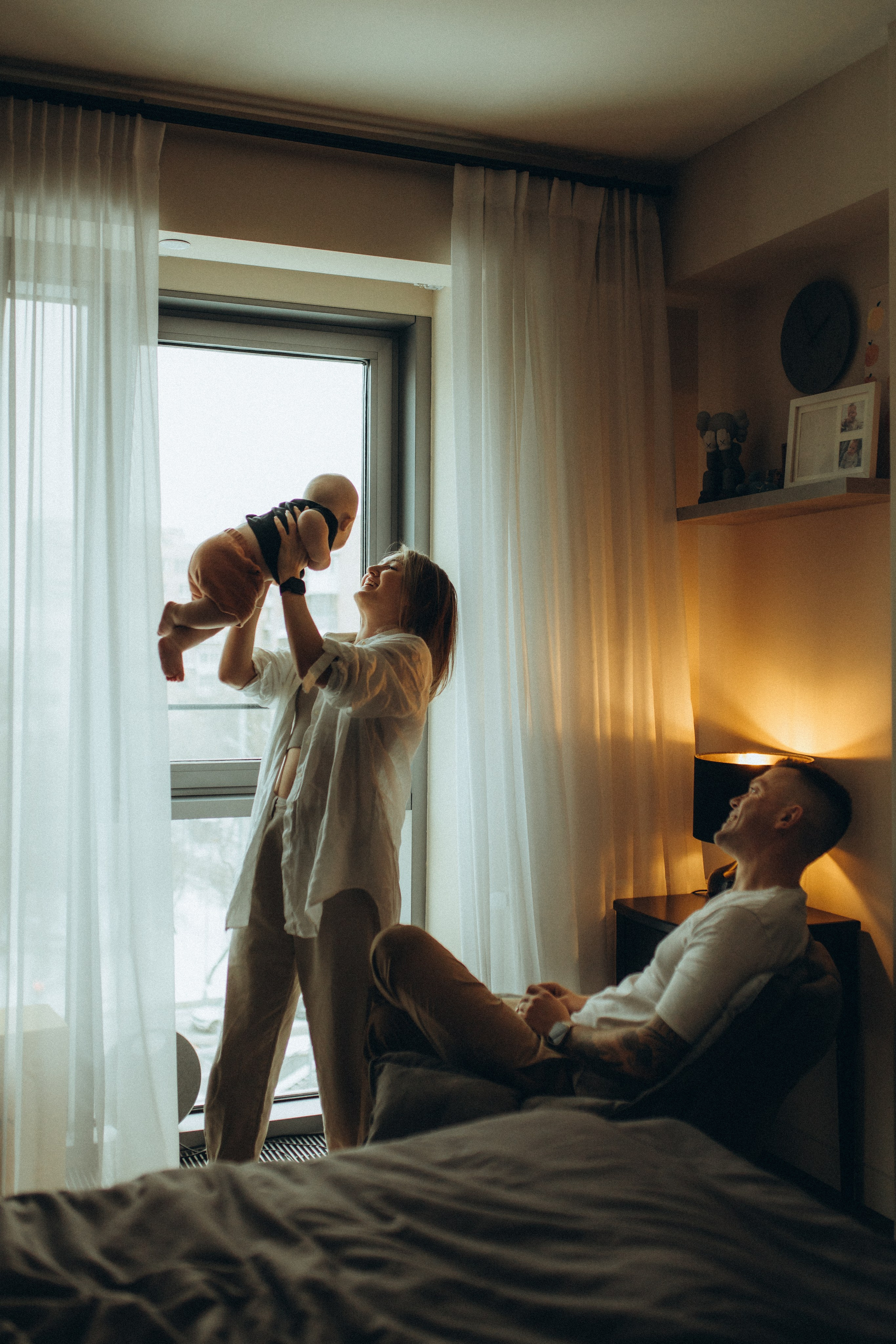 МК онлайн «ДОМАШНЯЯ СЪЕМКА». Семейный фотограф Москва Кабанова Галина