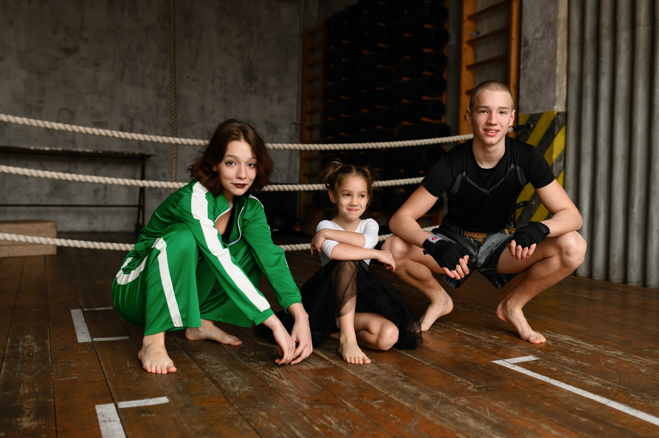 Спортивная семья. Фотограф Марина Росси