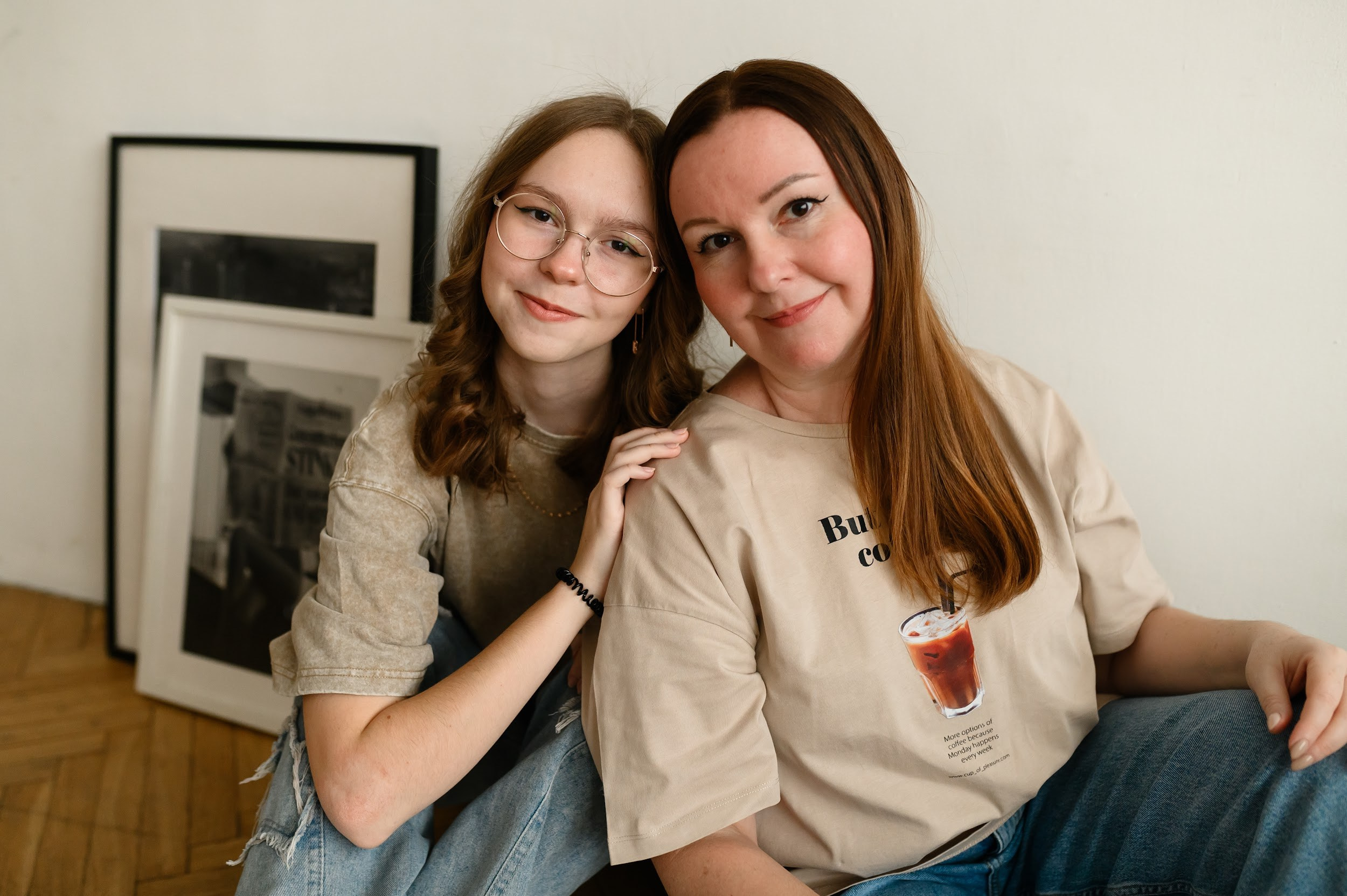 Семья. Минимализм. Фотограф Марина Росси