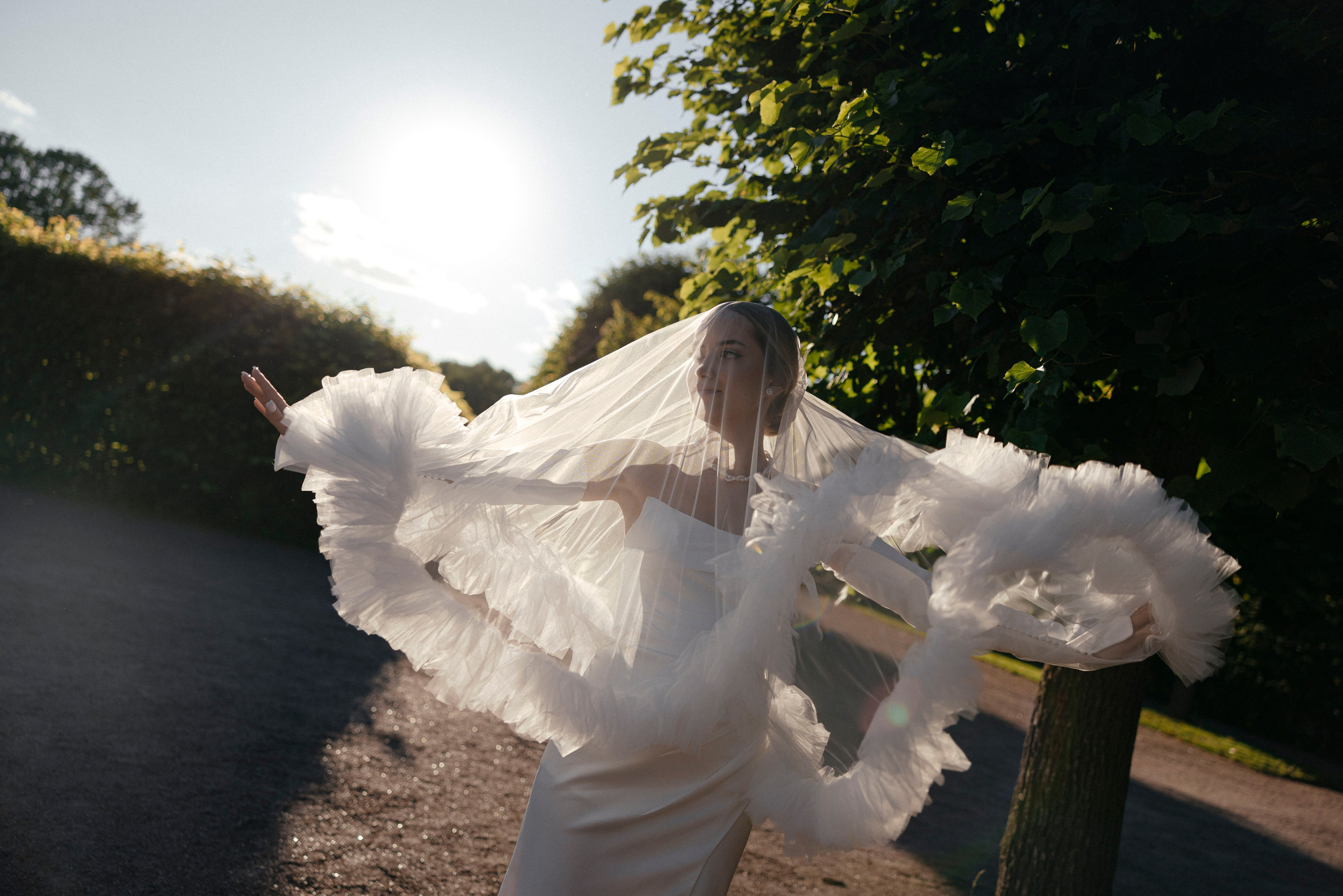 На закате. Свадебный фотограф в Москве