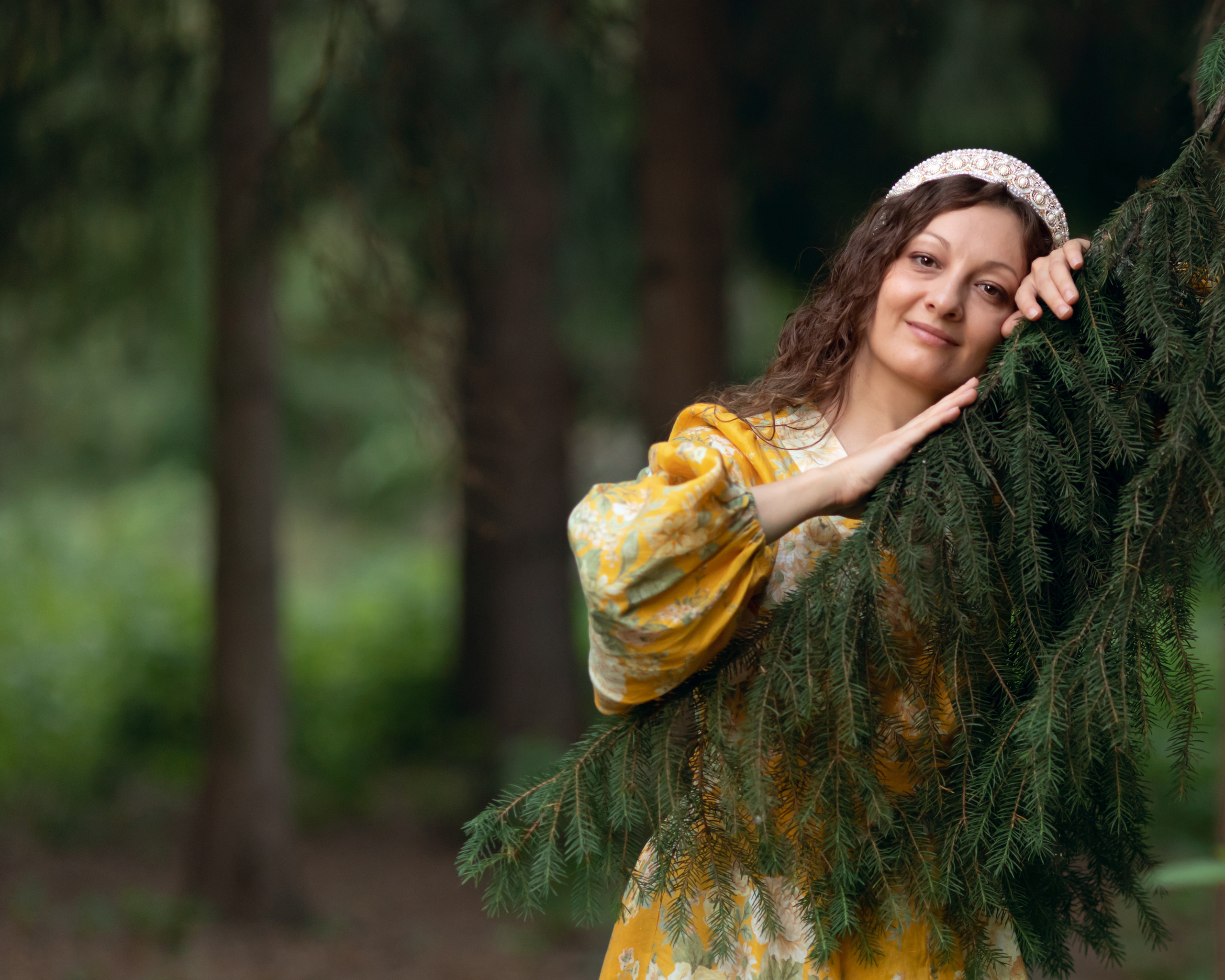 Заколдованный дикий лес. Фотограф Анна Телекаева, выпускные альбомы, семейные и репортажные съемки в Омске