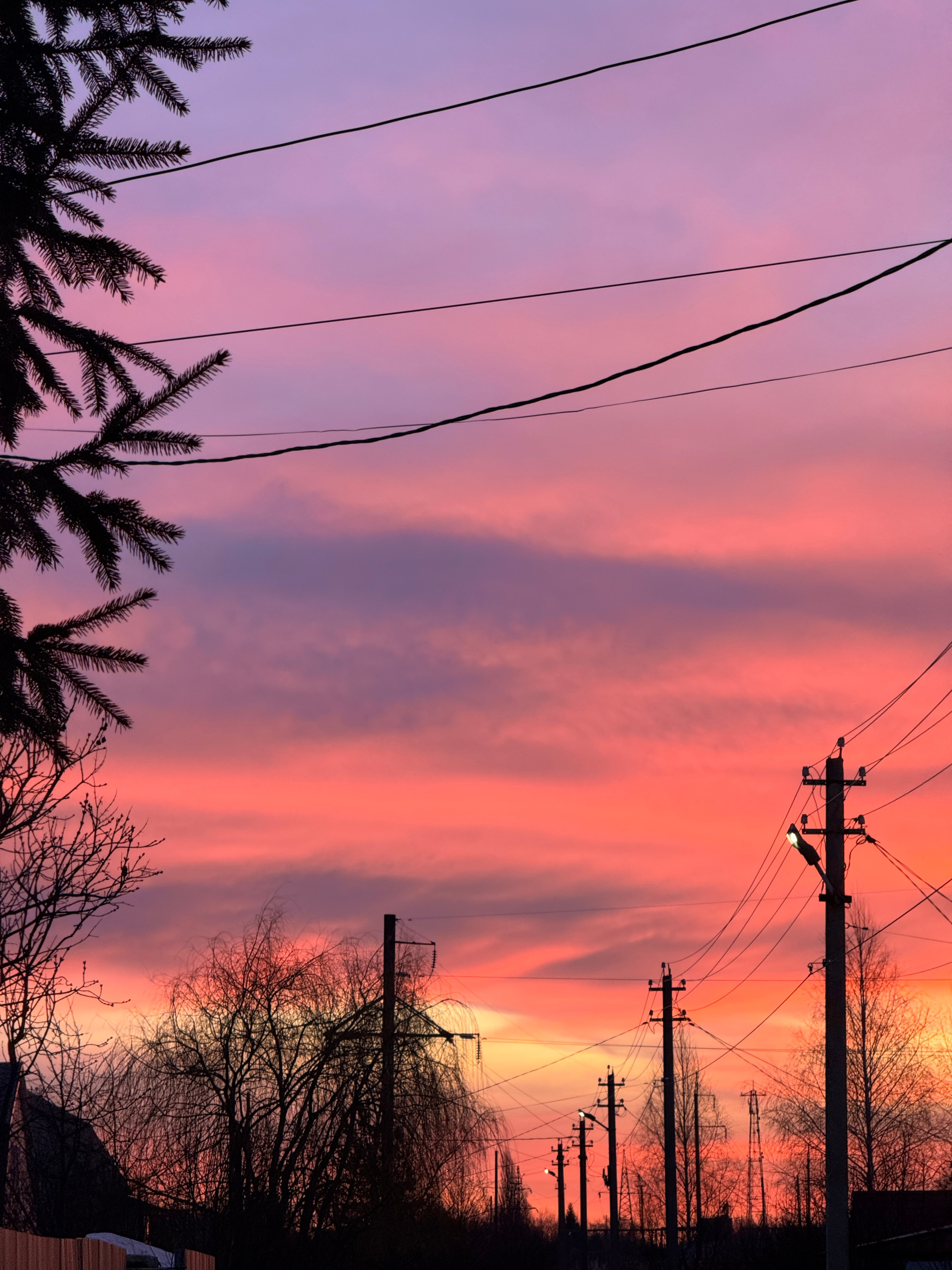 Рассвет в Тамбове. Александра Мельниченко/ Бегающий фотограф