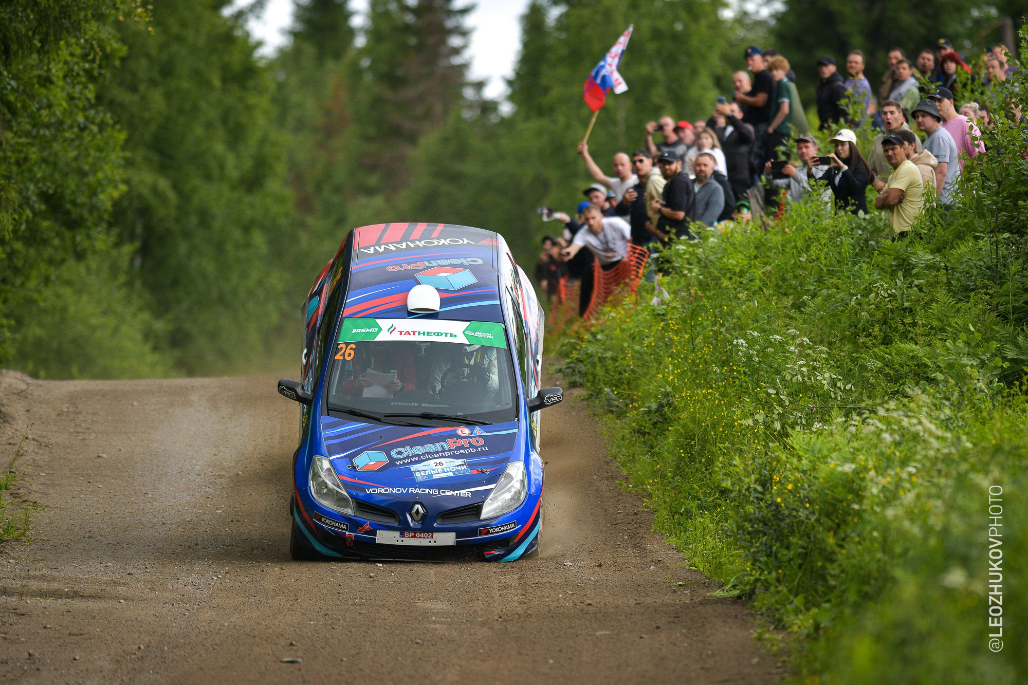 Rally Belye nochi 2026 by sports photographer Leo Zhukov