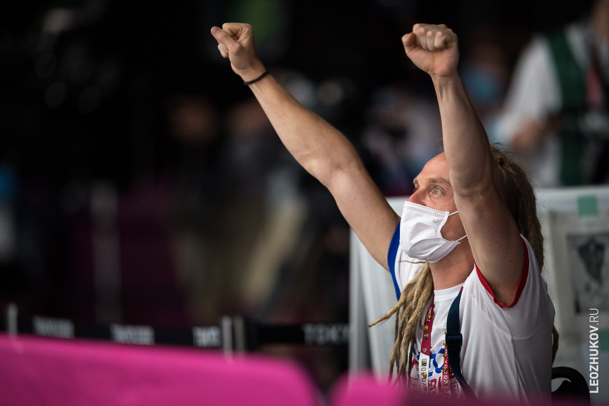 Tokyo-2020 Olympic games. Sports photographer Leonid Zhukov