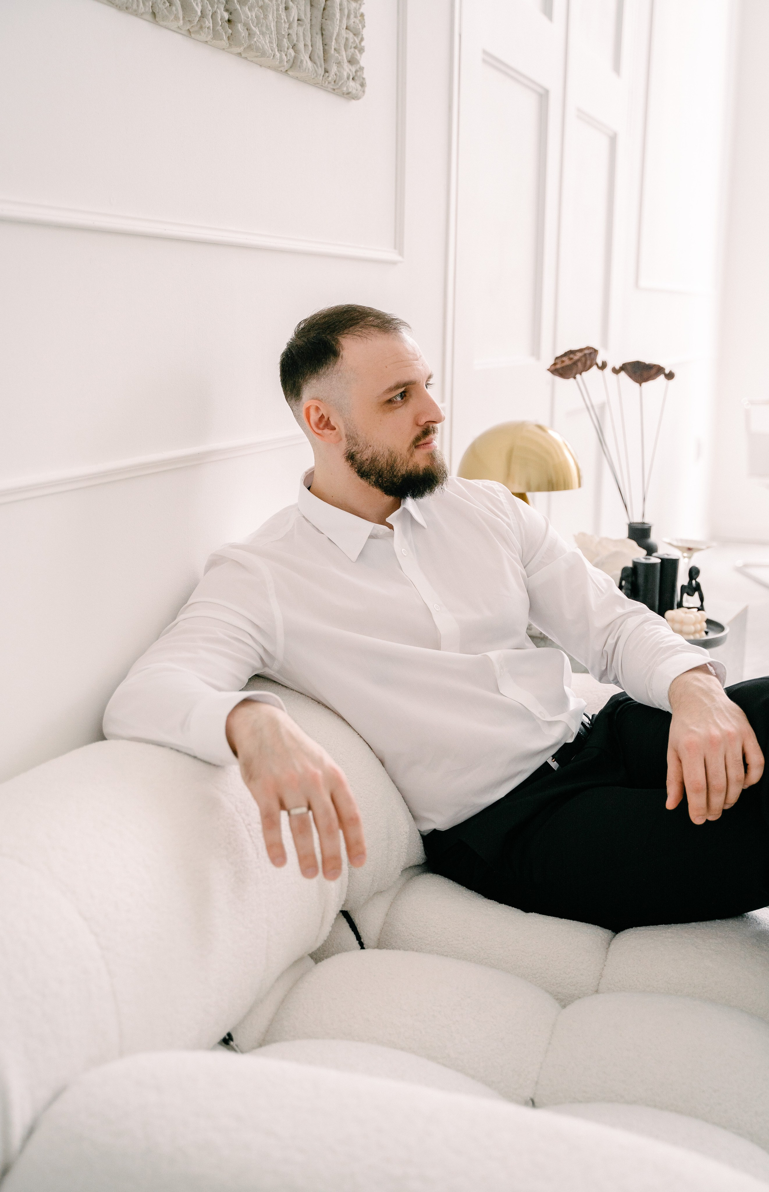 Свадебная фотосессия молодоженов в фотостудии. Свадебный и семейный фотограф из Воронежа|Москвы Бубнова Екатерина