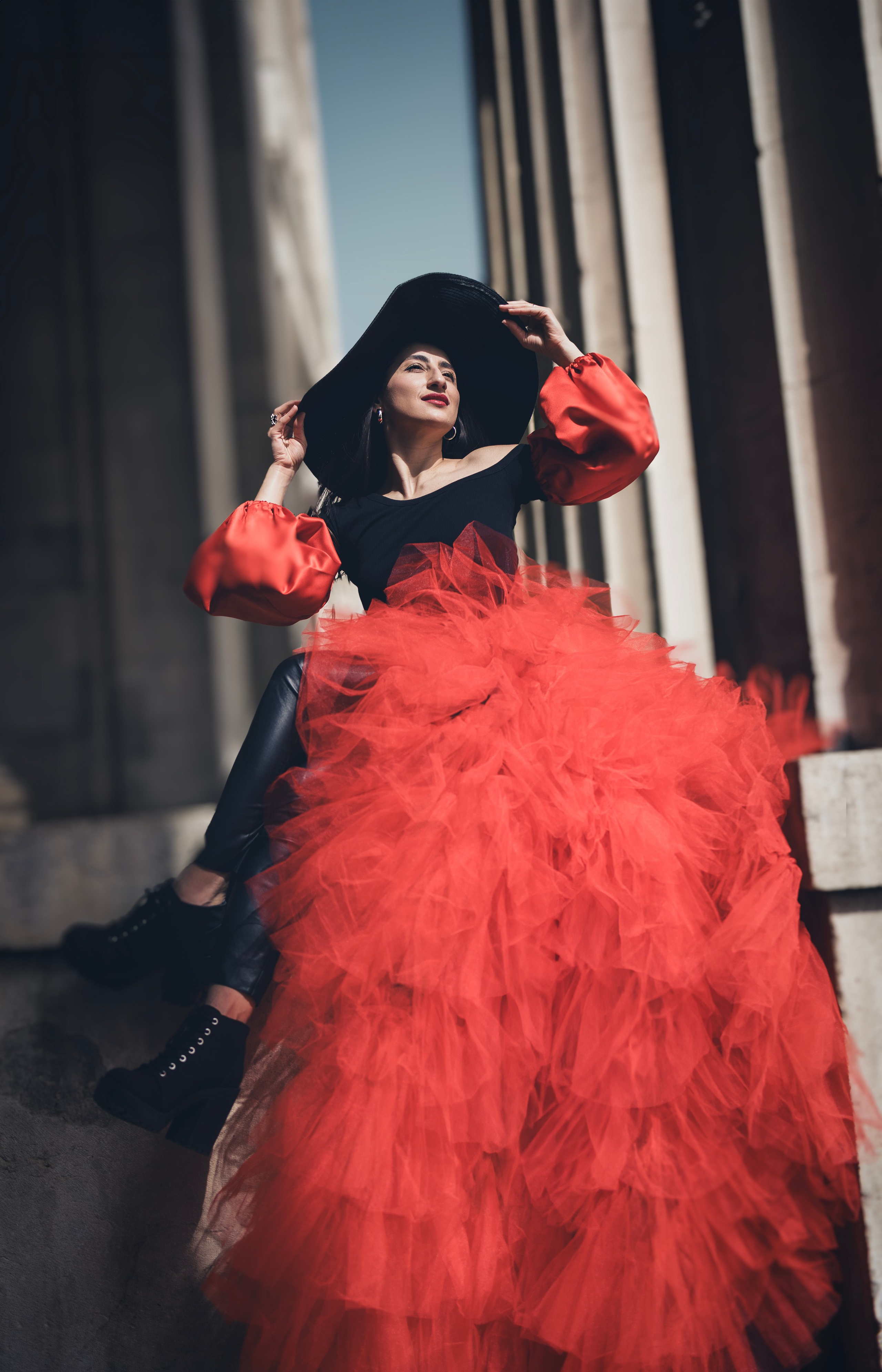 Roter Rock. Photographer in Munich
