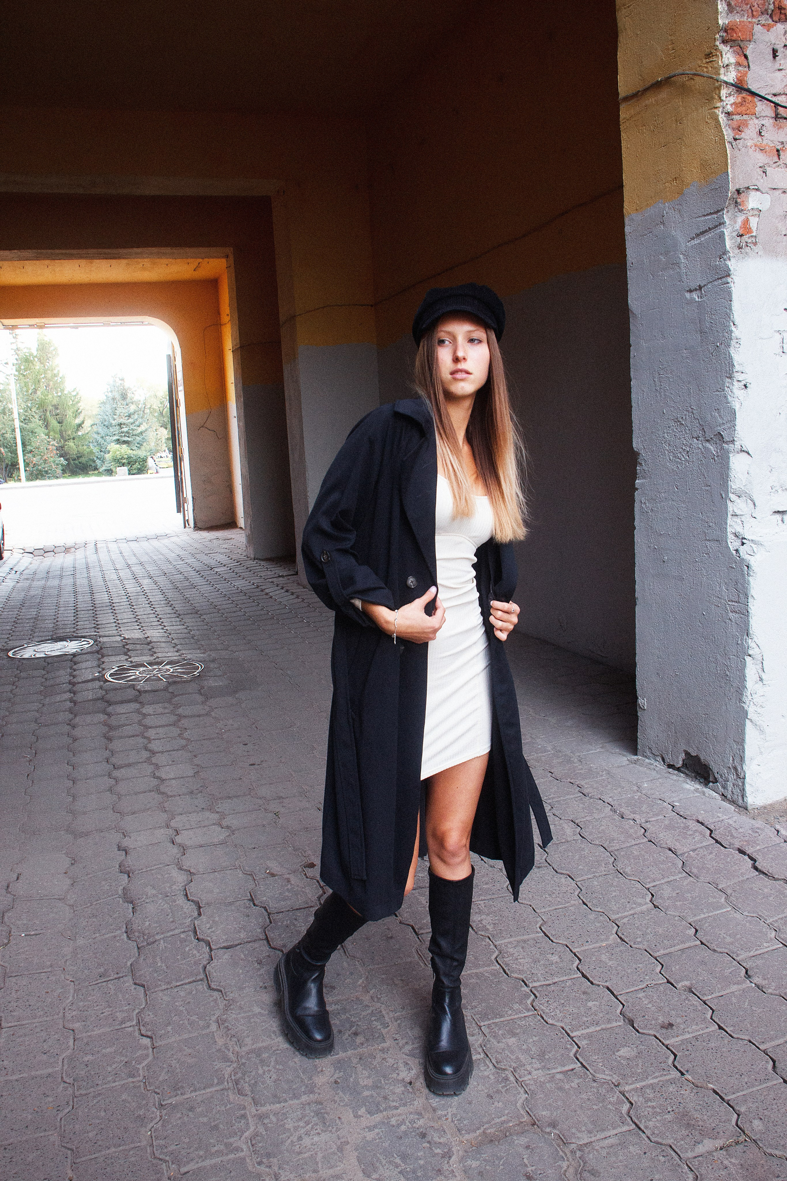 Модельный тест: Маша, часть 2 (уличная). Фотограф и видеограф в Омск/Москва Сащенко Лера