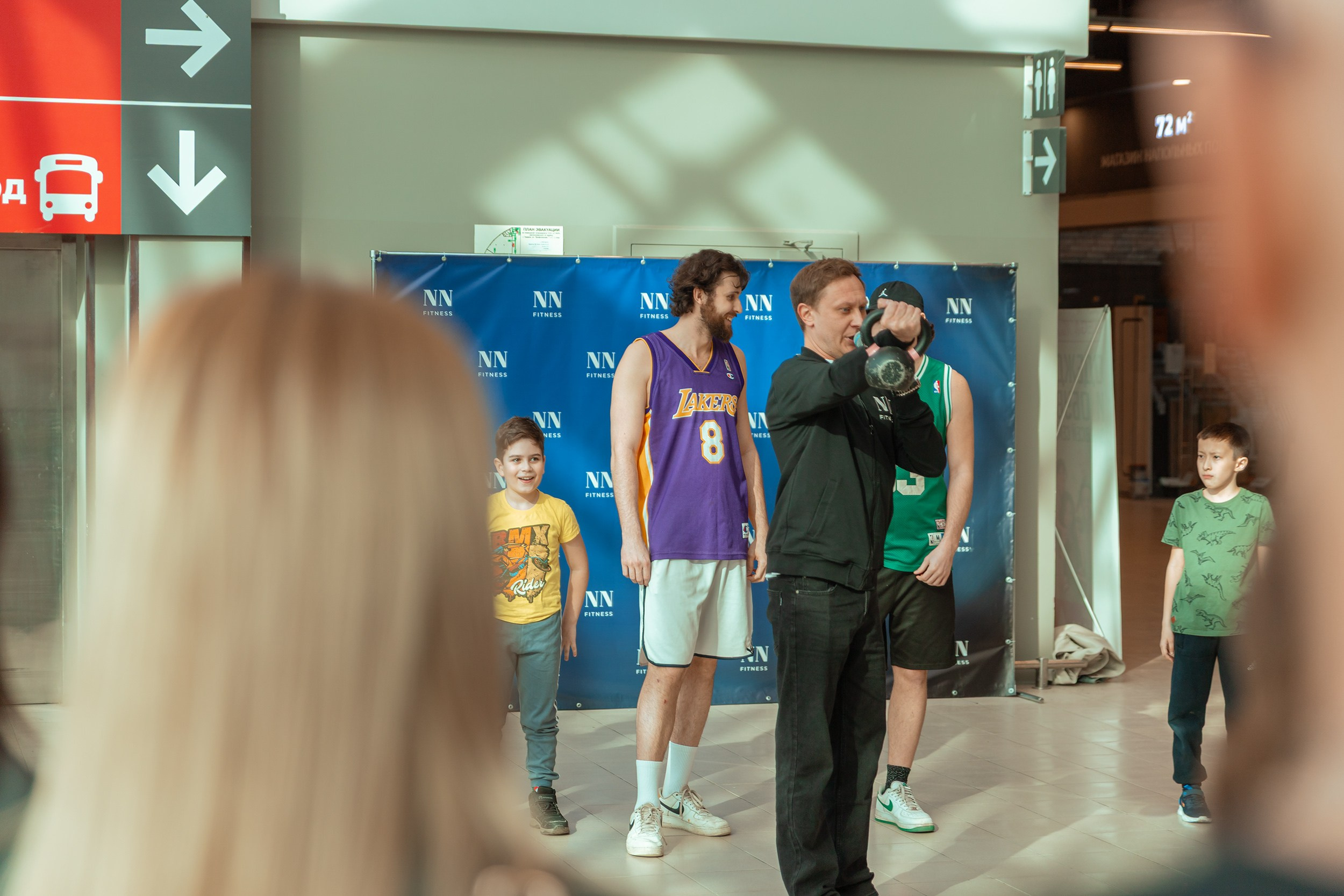 День рождения фитнес зала NN fitnes. Фотограф Тюмень