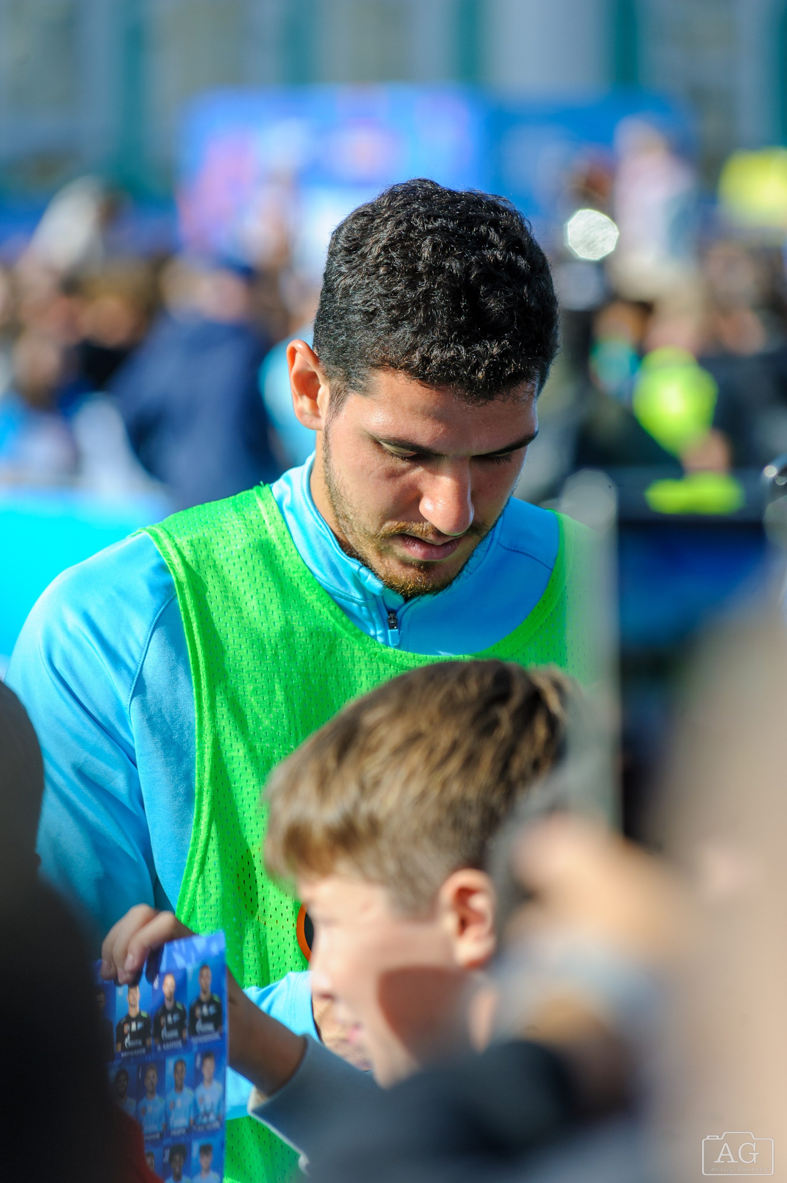 Открытая тренировка ФК «Зенит». Алексей Горчаков. Фотограф на ваш праздник