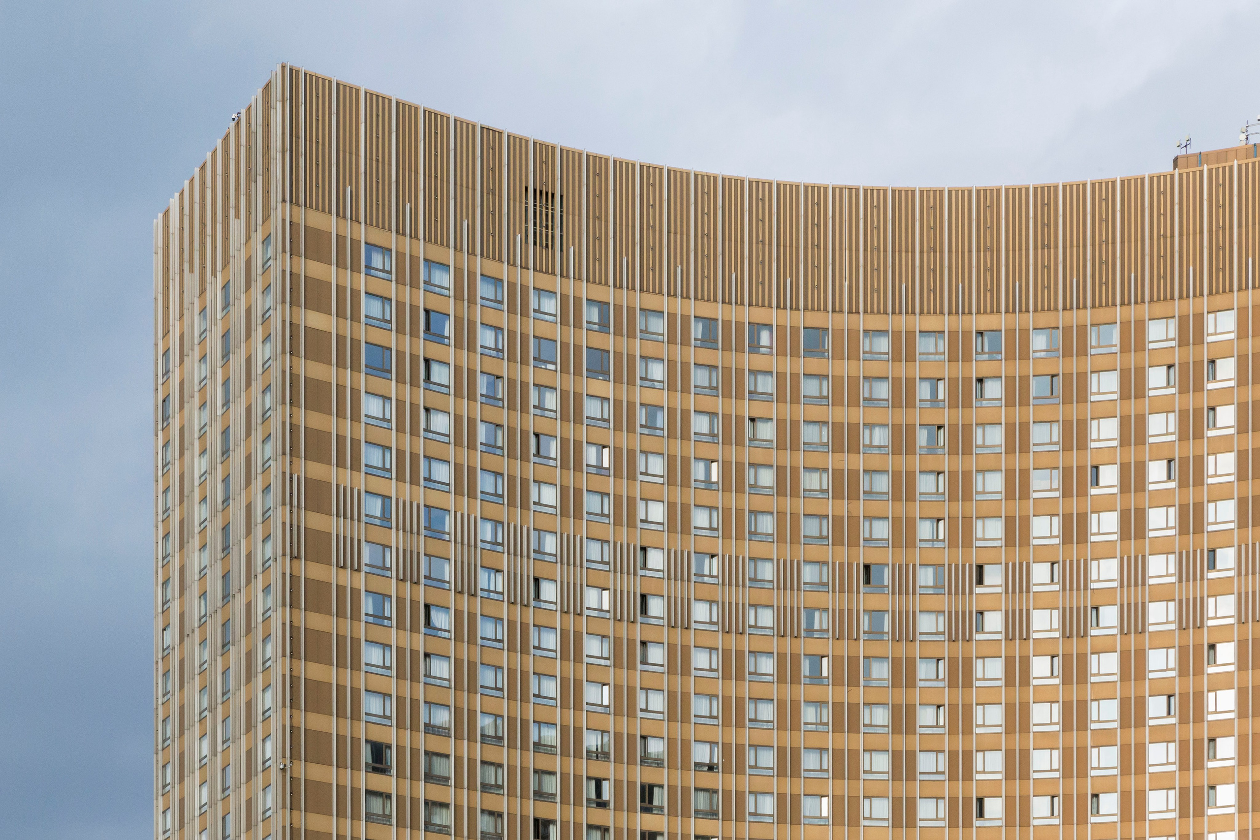 Здание гостиницы «Космос». Проект фотографа Александра Высокина — «Фотоархитектоника»