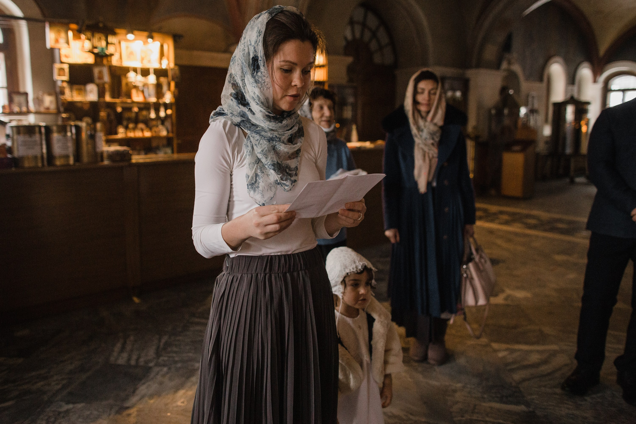 Крещение. Репортажный и свадебный фотограф в Москве Лена Таращенко