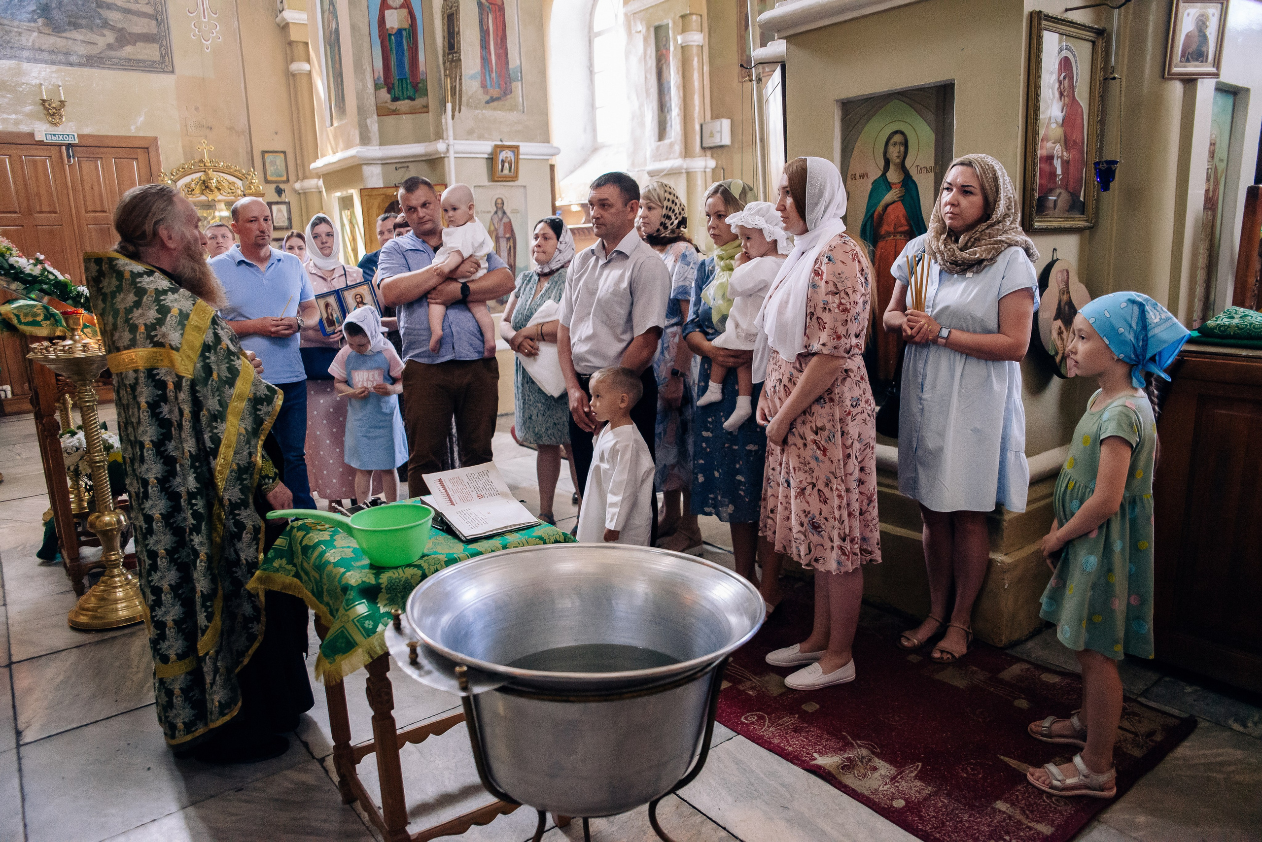 Таинство крещения Маргариты и Ивана. Фотограф — МАРИЯ МЕДВЕДЕВА