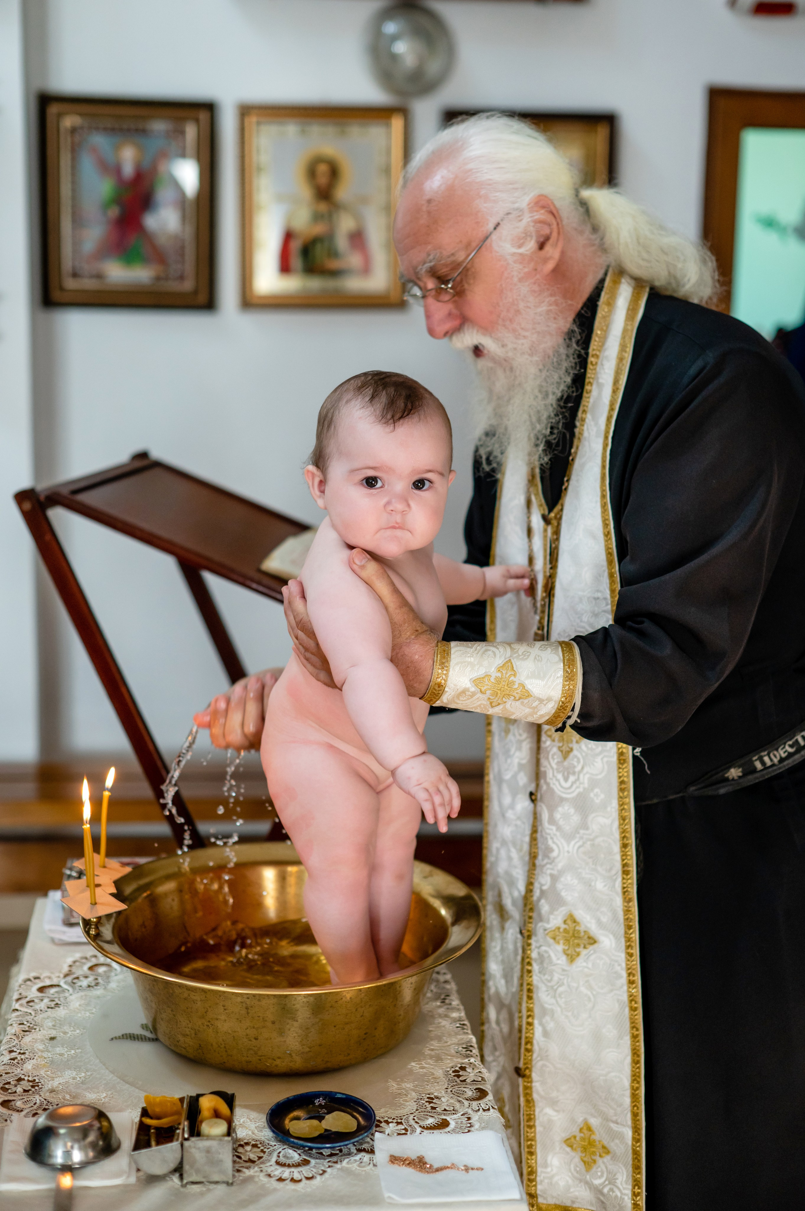 Профессиональный фотограф на церемонию крещения. Вячеслав Скрипник Фотограф Краснодар