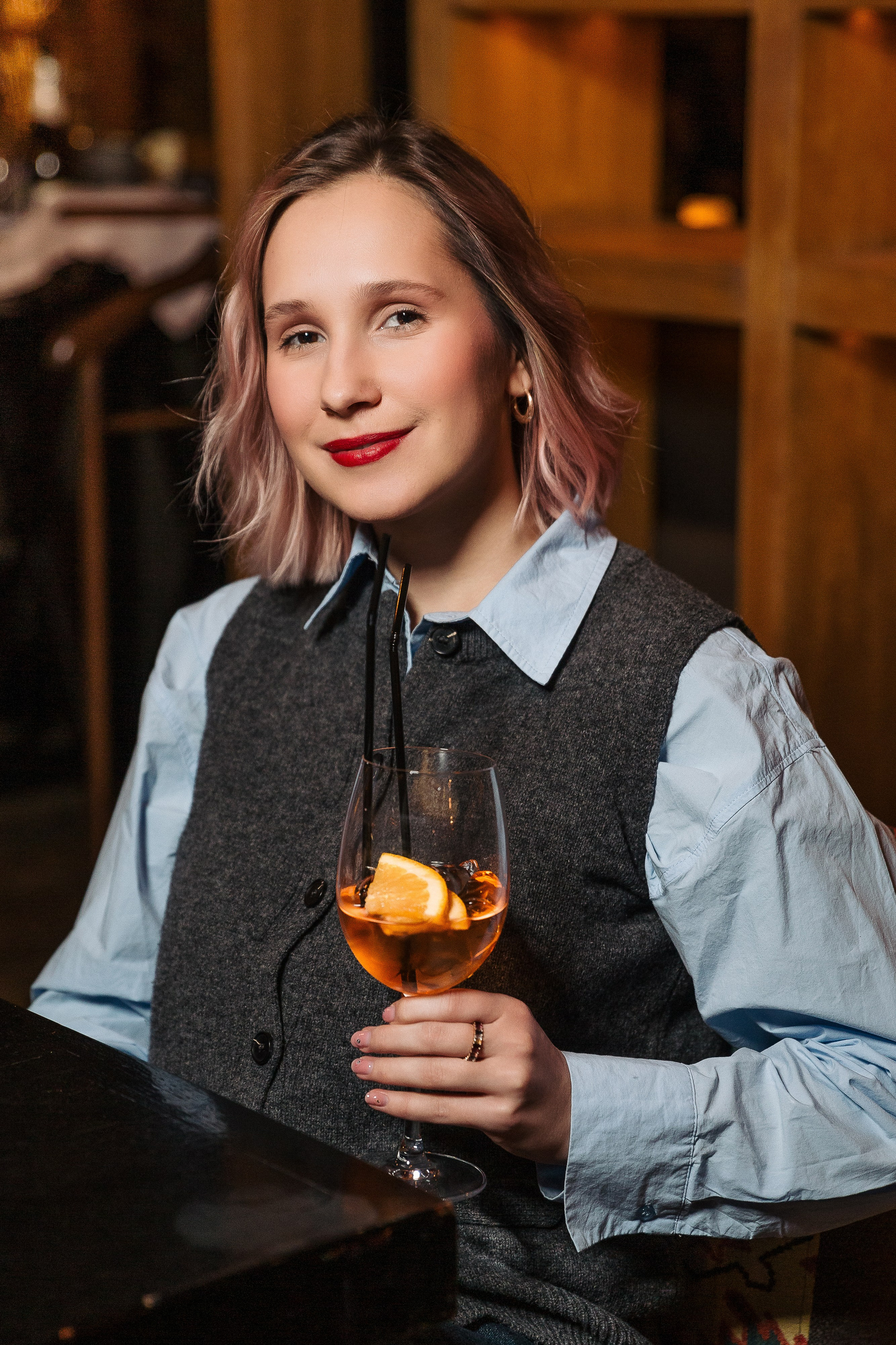 14 февраля в ресторане «Шинок». Репортажный Фотограф Александр Назаров. Москва и М.О