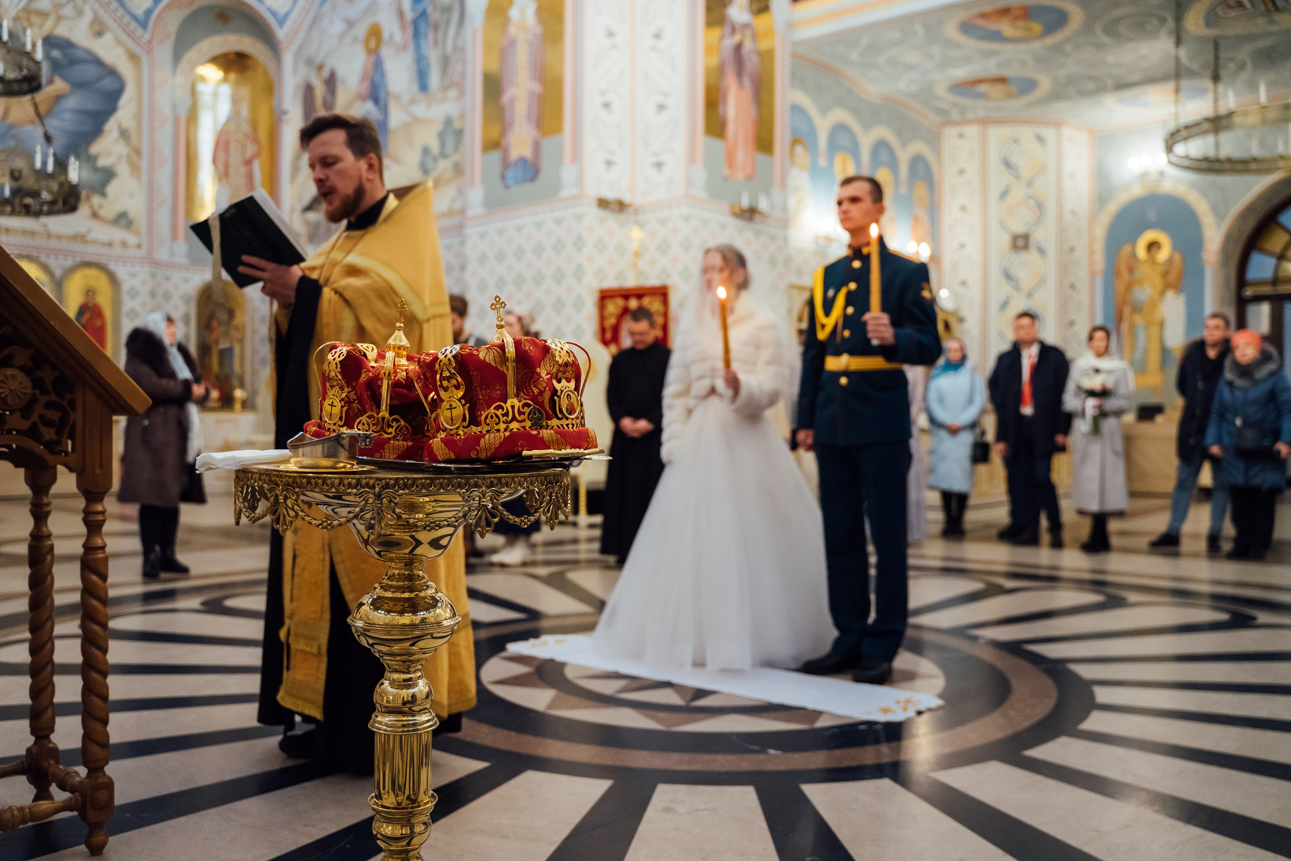 Венчание Вячеслав и Виктория. Свадебный фотограф в Коломне, Воскресенске, Егорьевске Владимир Петров