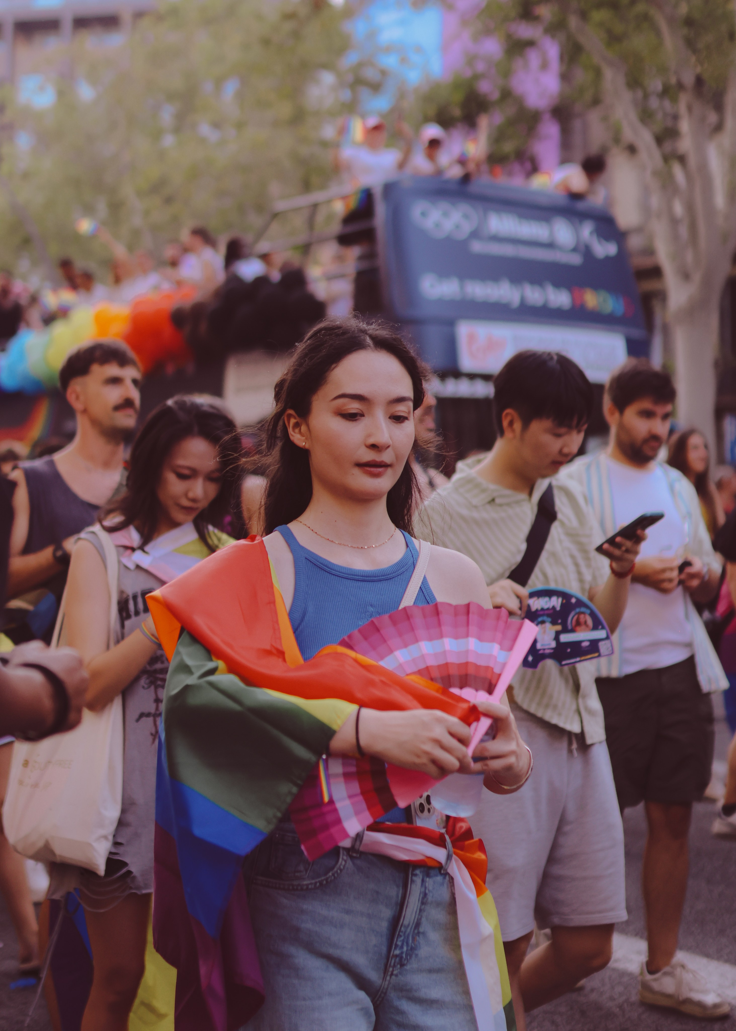 PRIDE, Barcelona 2024. Photographer in Israel Alice Milchin