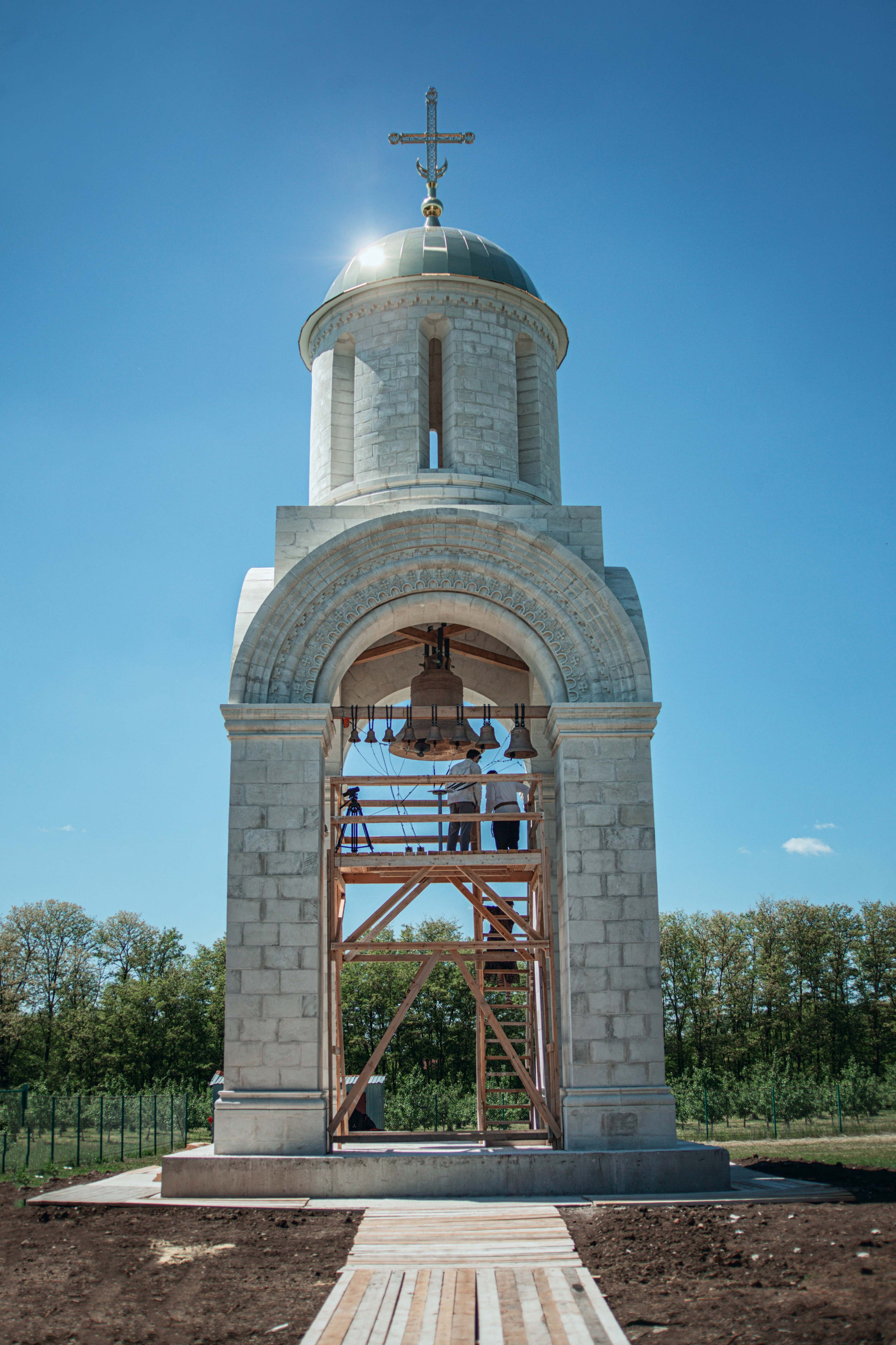 Открытие колокольни в хуторе Аргатово. Семейный и детский фотограф в Москве Ольга Кривенцова