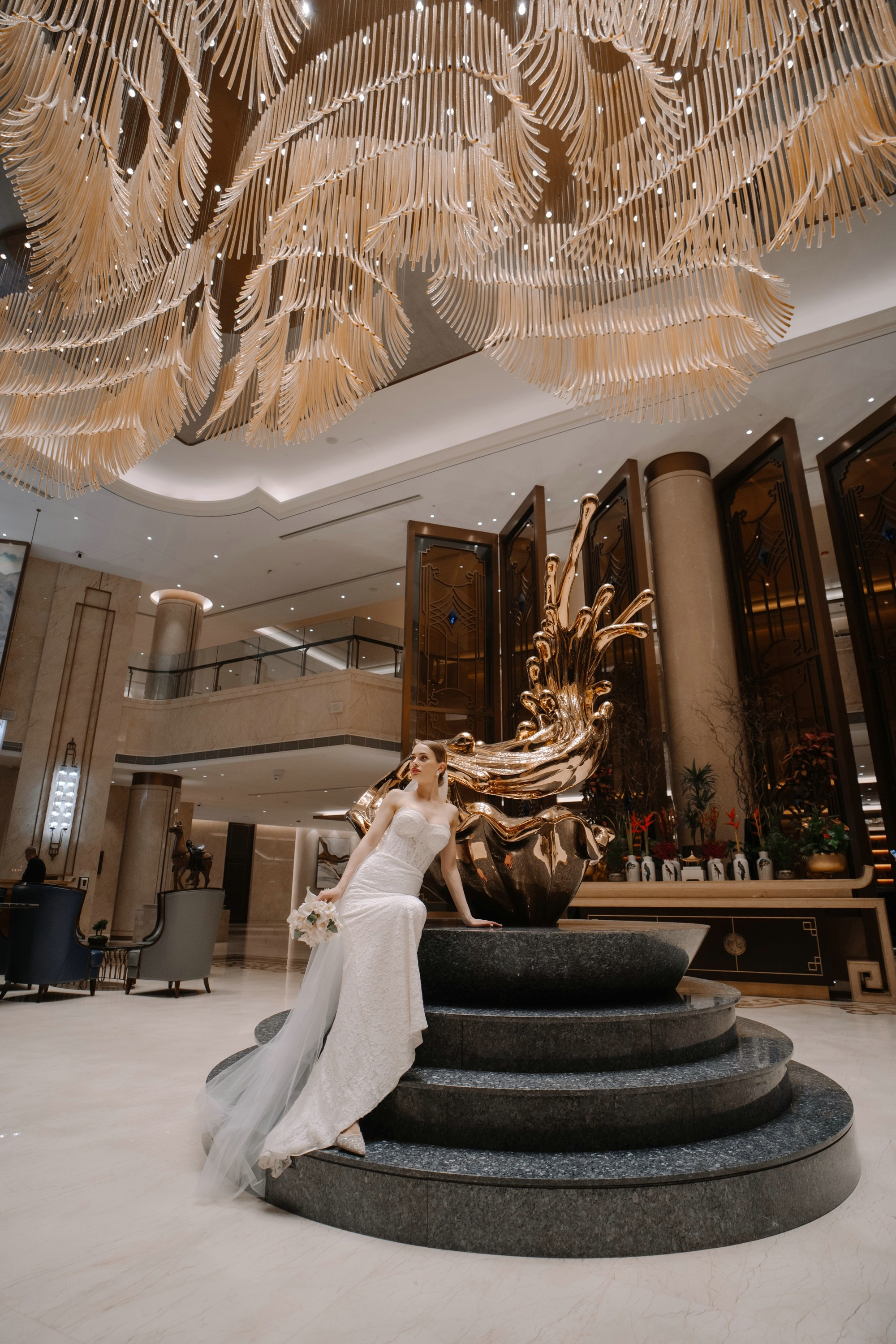 Свадебная фотосессия в отеле Солюкс