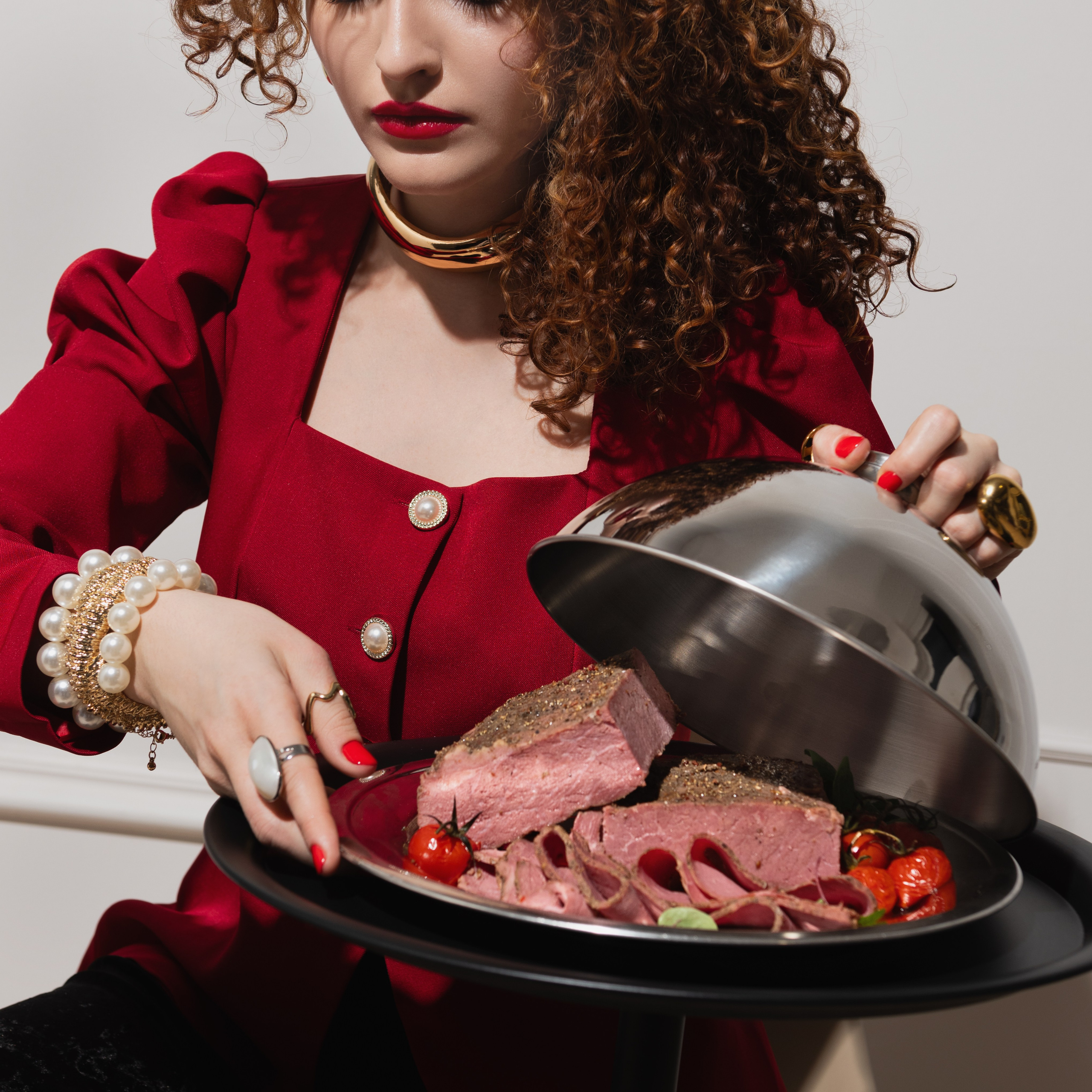 Кампейн для Мясной дом БОРОДИНА. Аксёнова Оля — сет-дизайнер, художник-постановщик, Москва