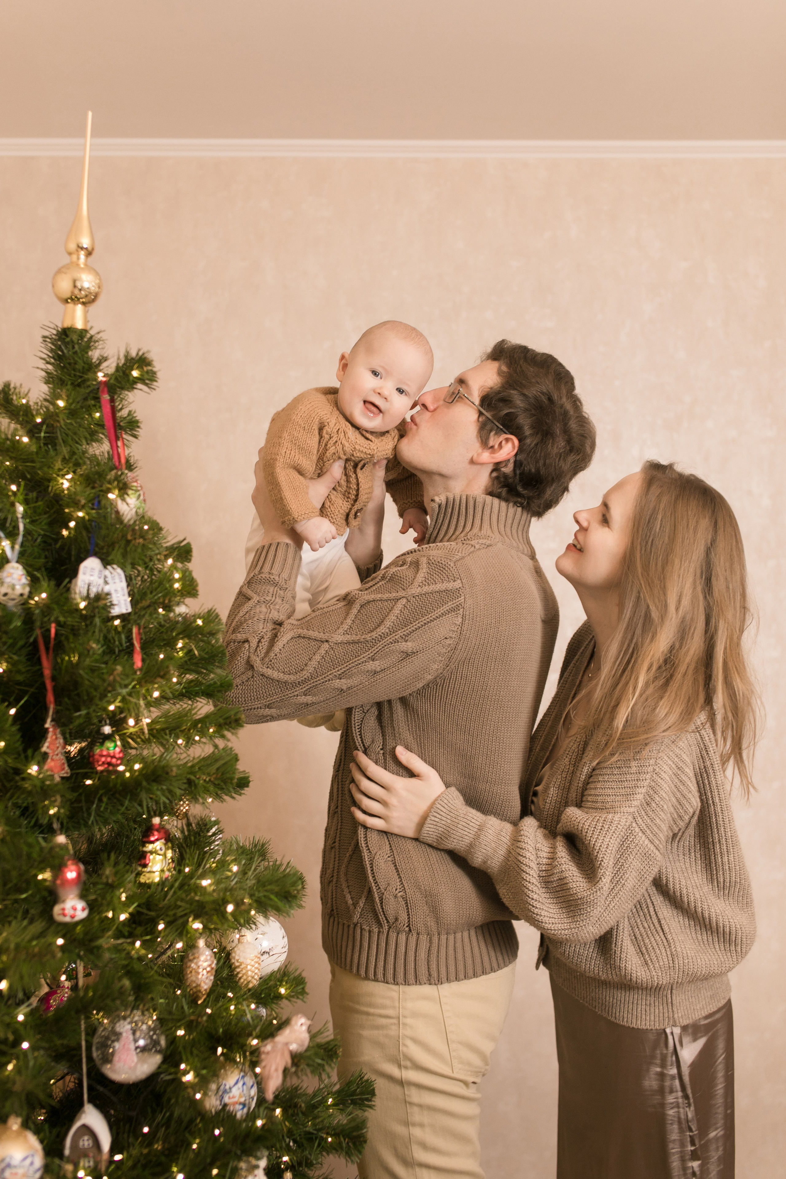 Новогодние фотосессии. Семейный фотограф в Москве Домодедово Московцева Алина