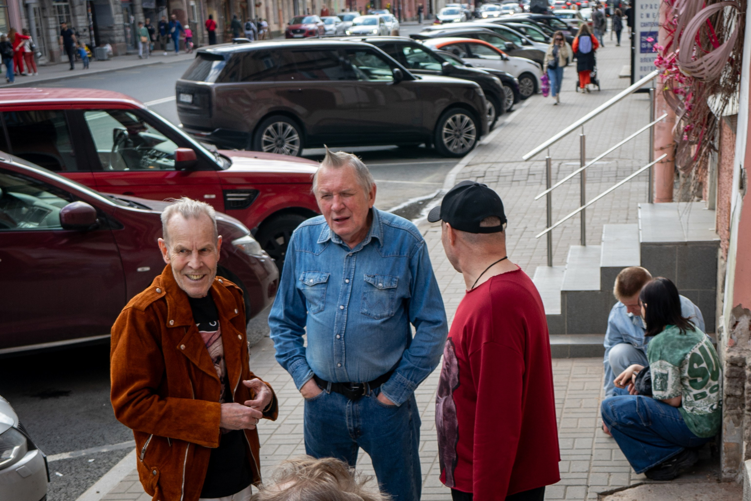 The Legendary Flower Punk — выступление в магазине пластинок. Фотограф Олег Колногоров
