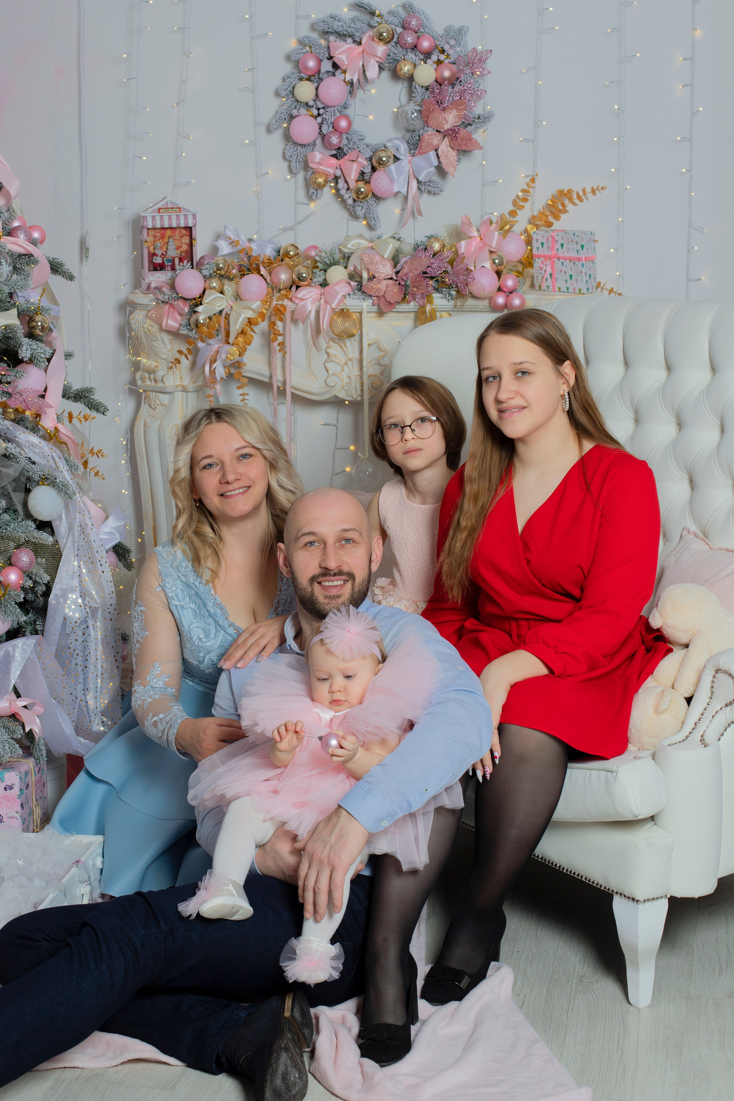 Дружная семья. Семейный и детский фотограф Кривутина Юлия